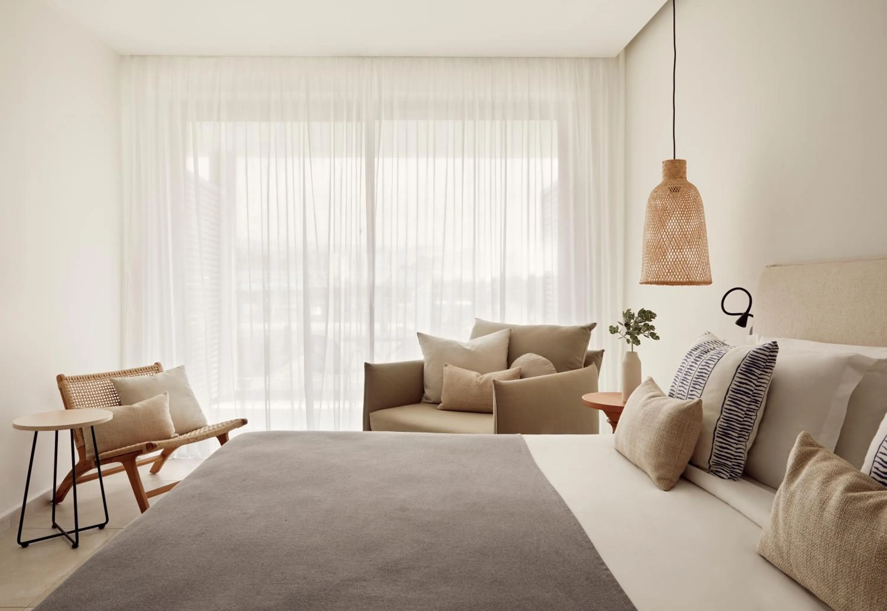 Bedroom, Bed in Atlantica Mare Village Paphos