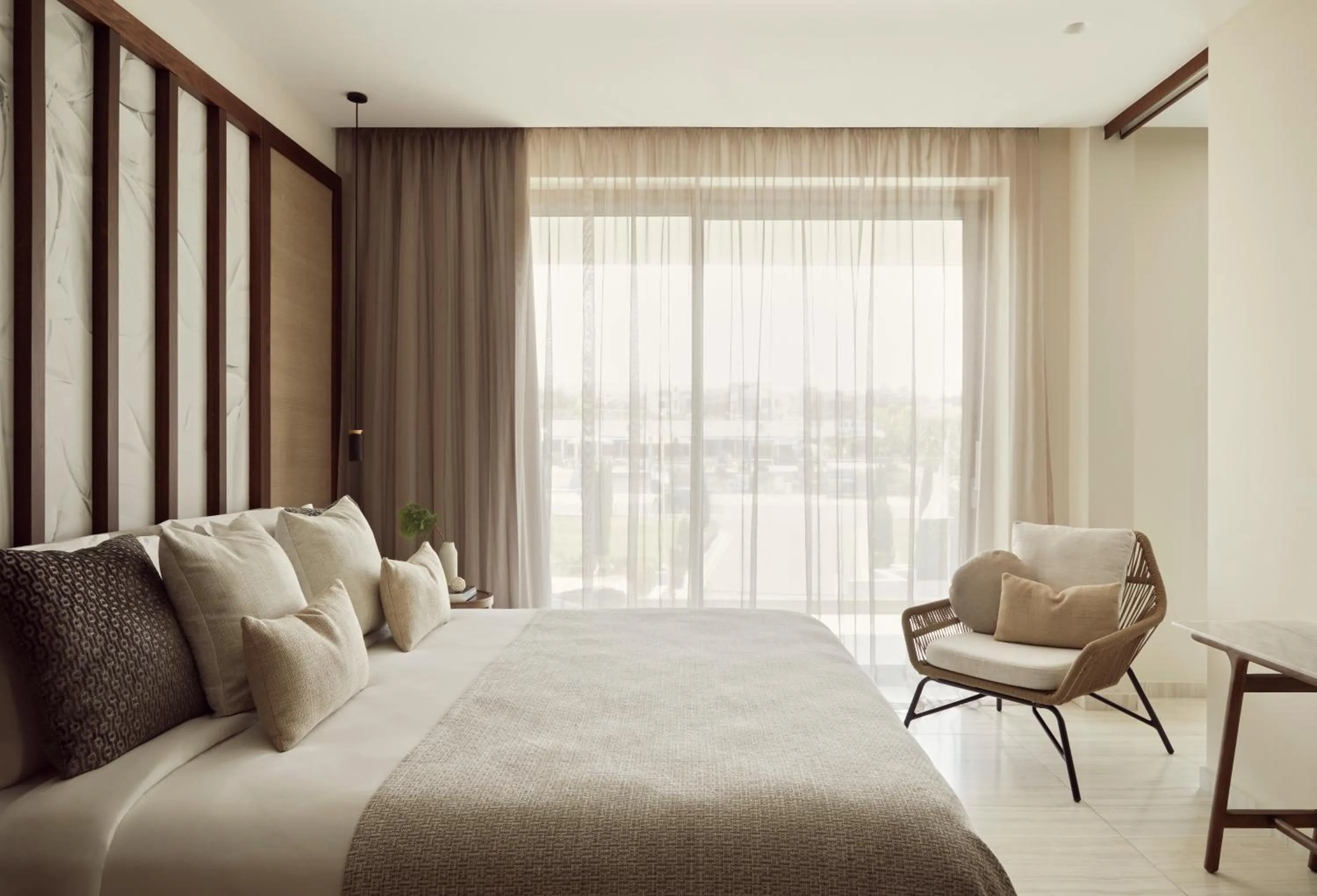 Bedroom, Bed in Atlantica Mare Village Paphos