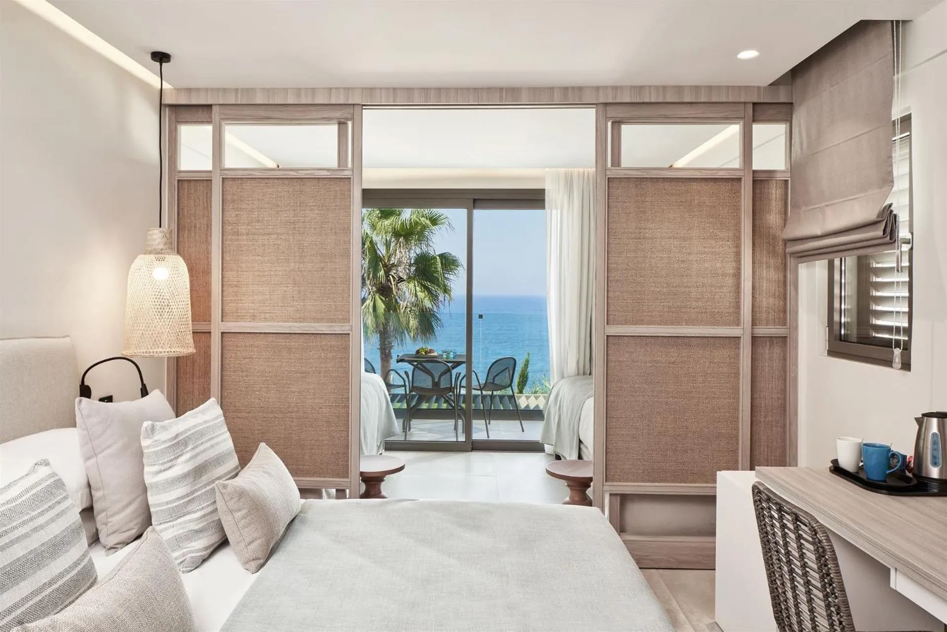 Bedroom, Bed in Atlantica Mare Village Paphos