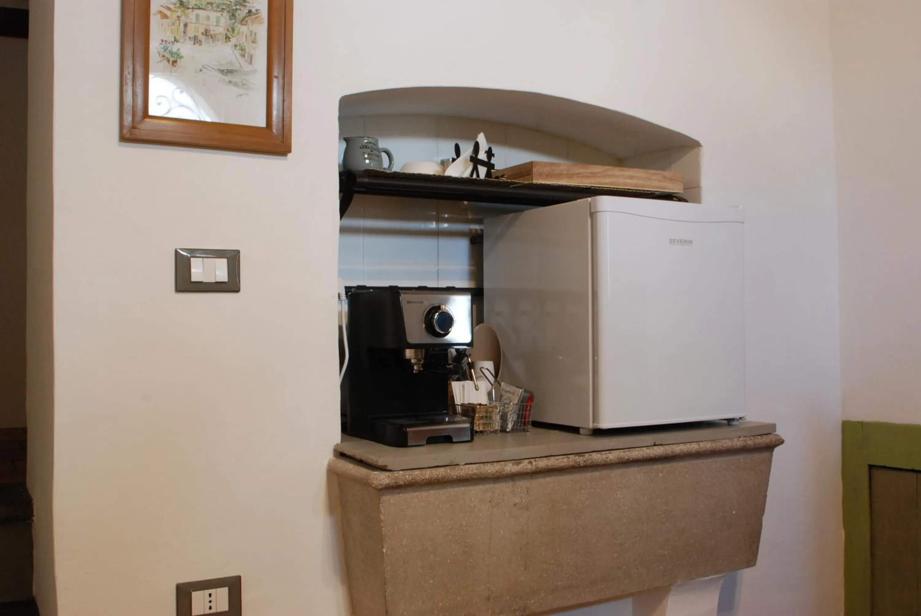 Coffee/tea facilities in B&B Donna Livia