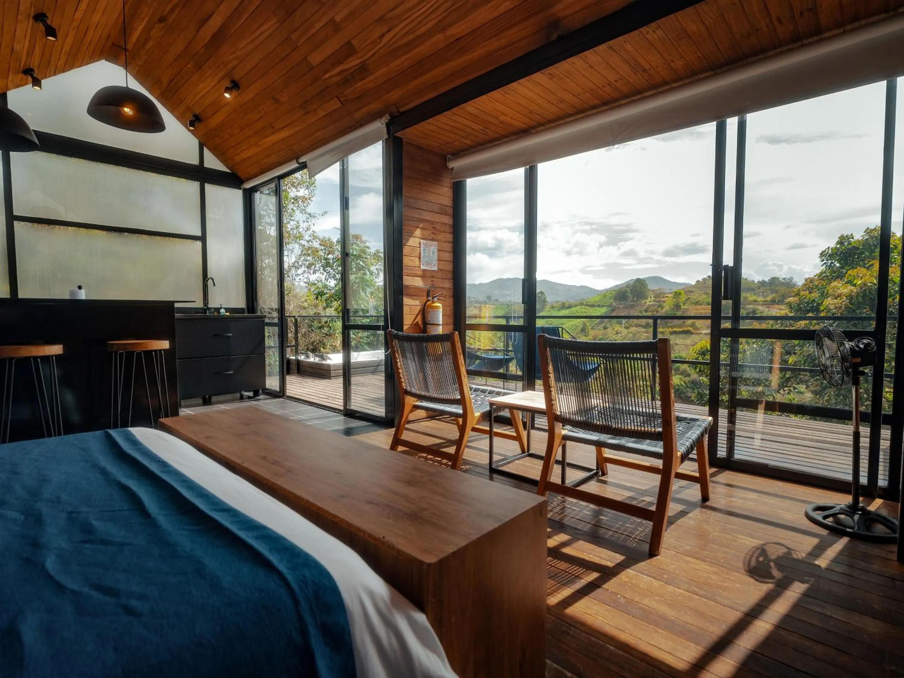 Bed in The Boato Hotel