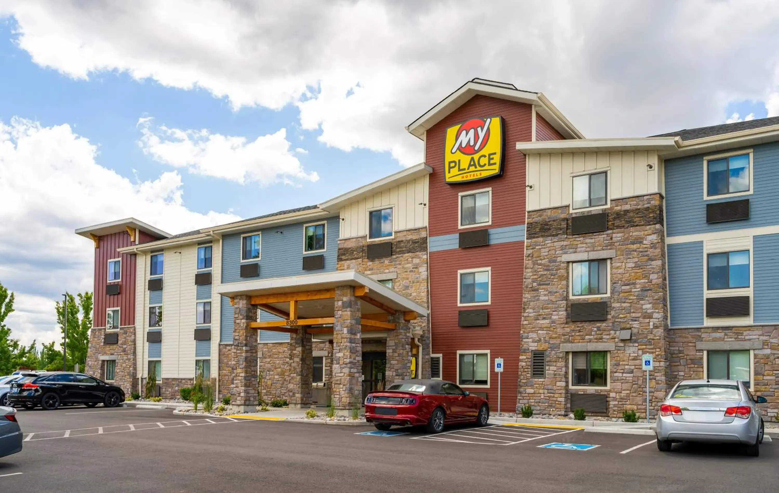 Property building in My Place Hotel-Vancouver, WA Property building in My Place Hotel-Vancouver, WA