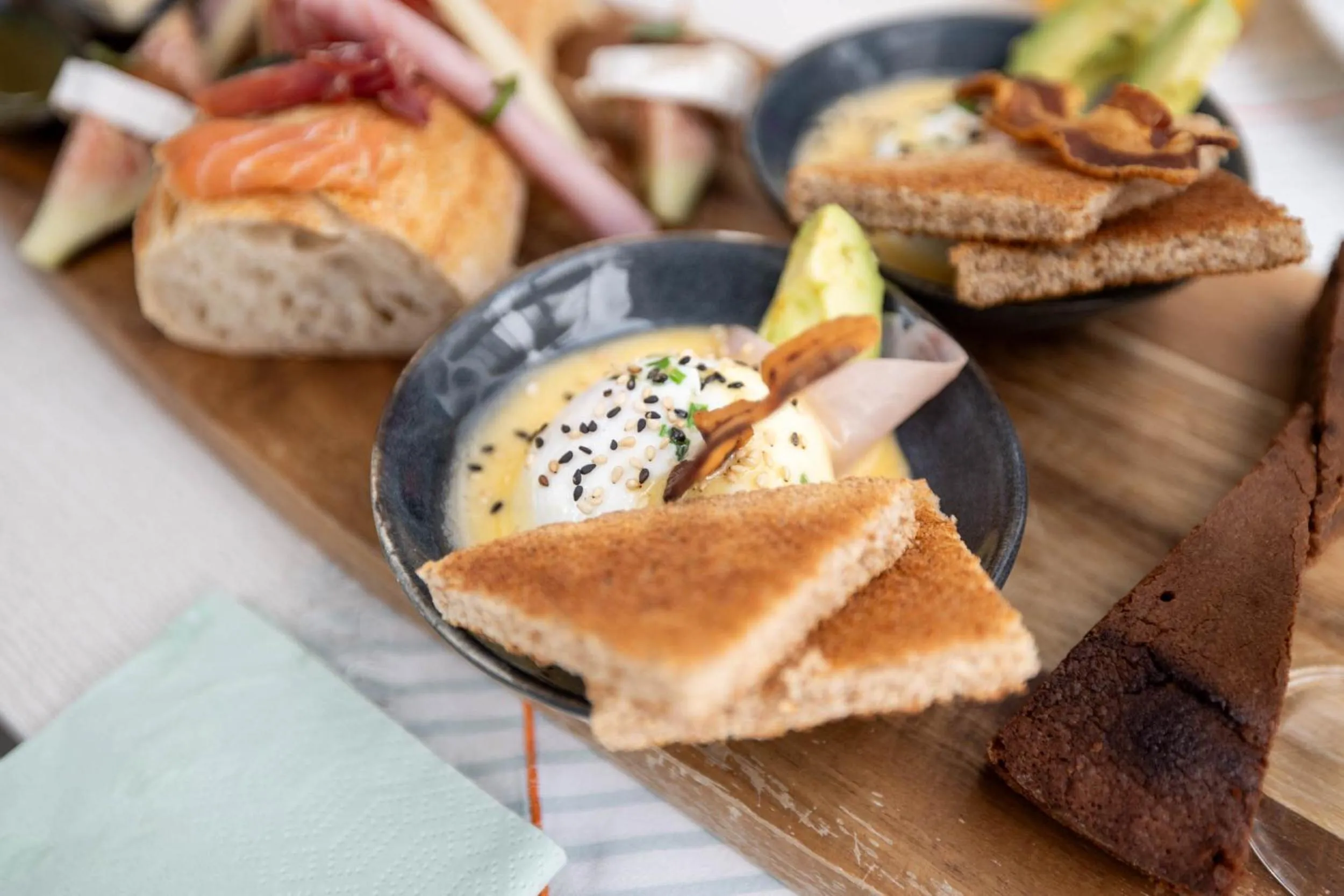 Breakfast in Olive & Ivy Guesthouse