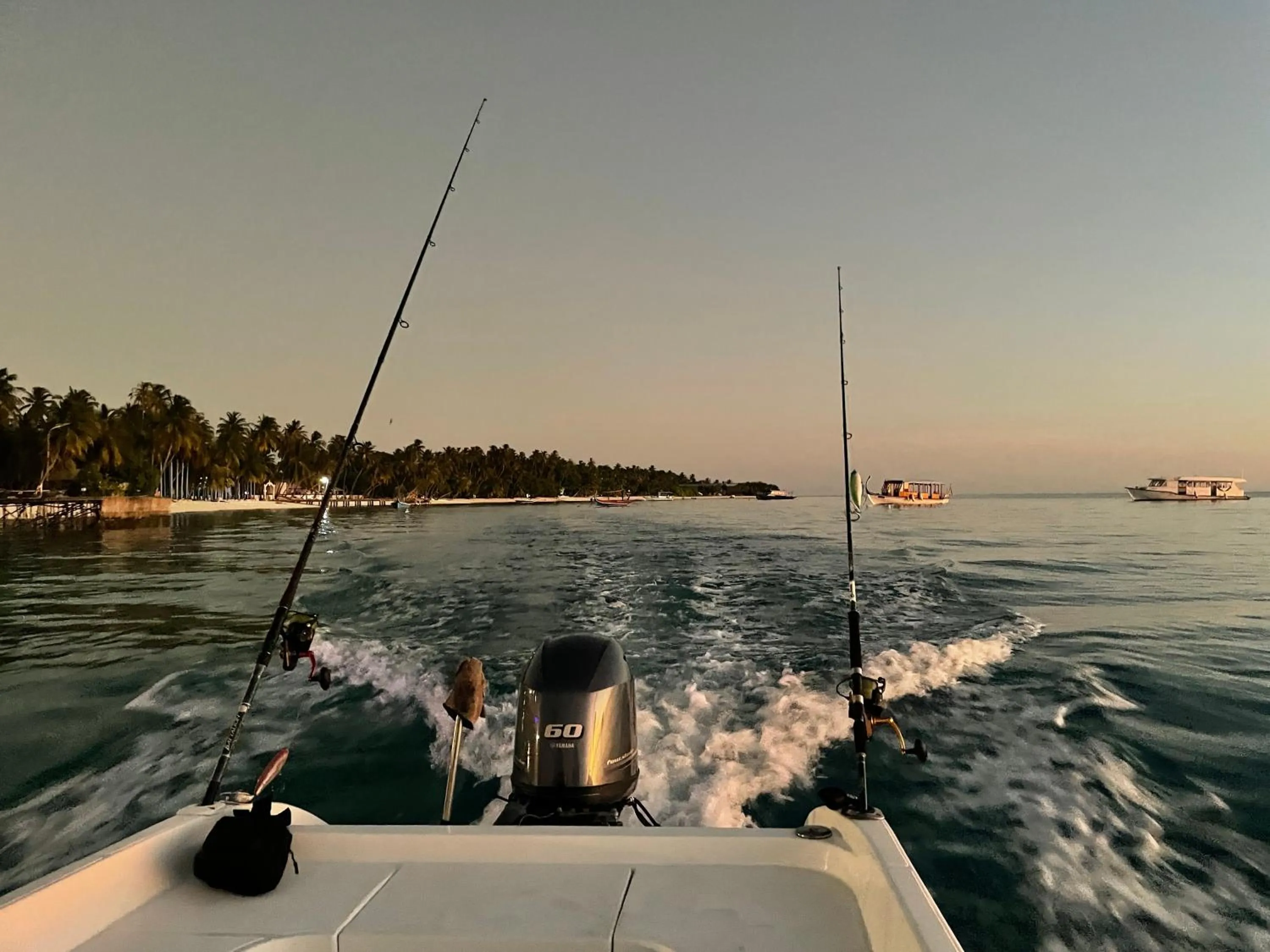 Fishing in Mandhoo Inn