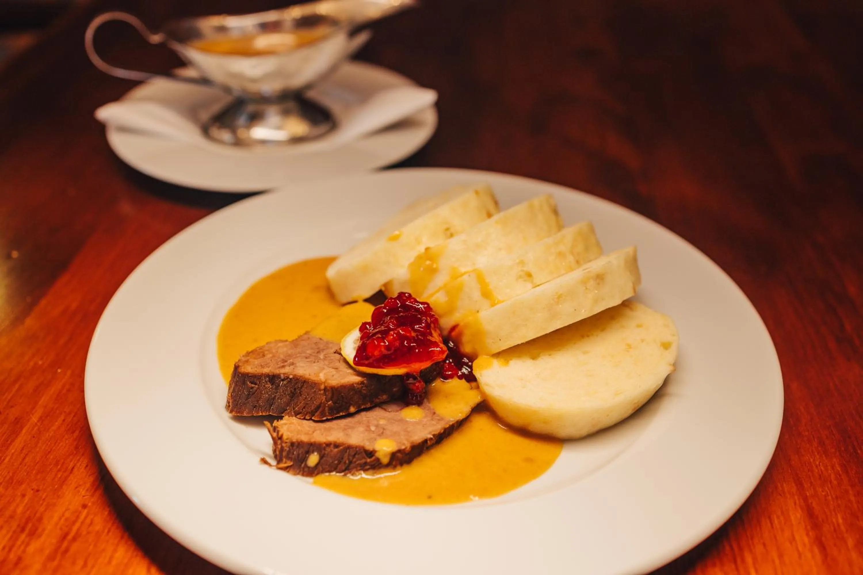 Food close-up in Hotel U Valdické brány