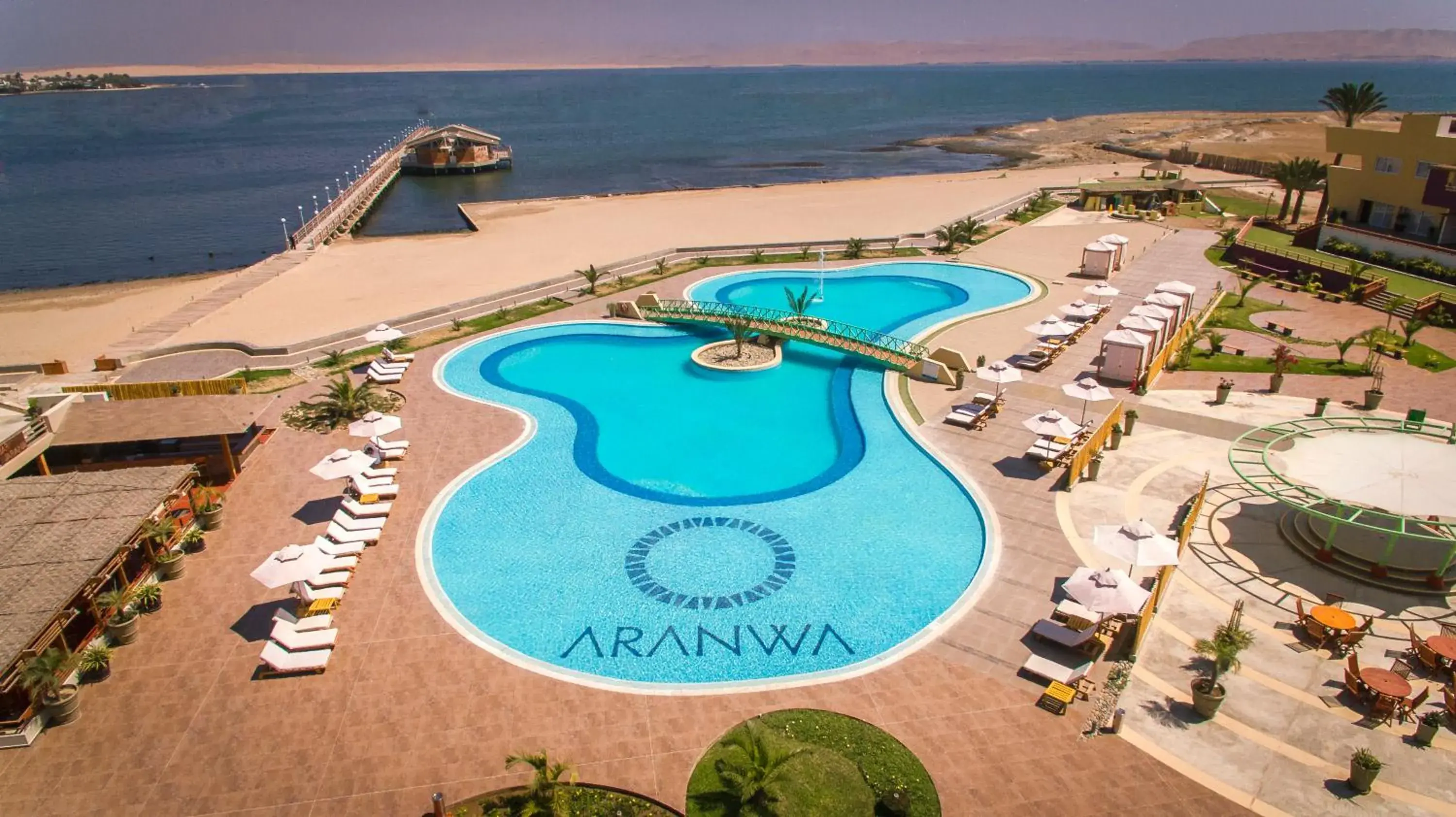 Bird's eye view in Aranwa Paracas Resort & Spa Bird's eye view in Aranwa Paracas Resort & Spa