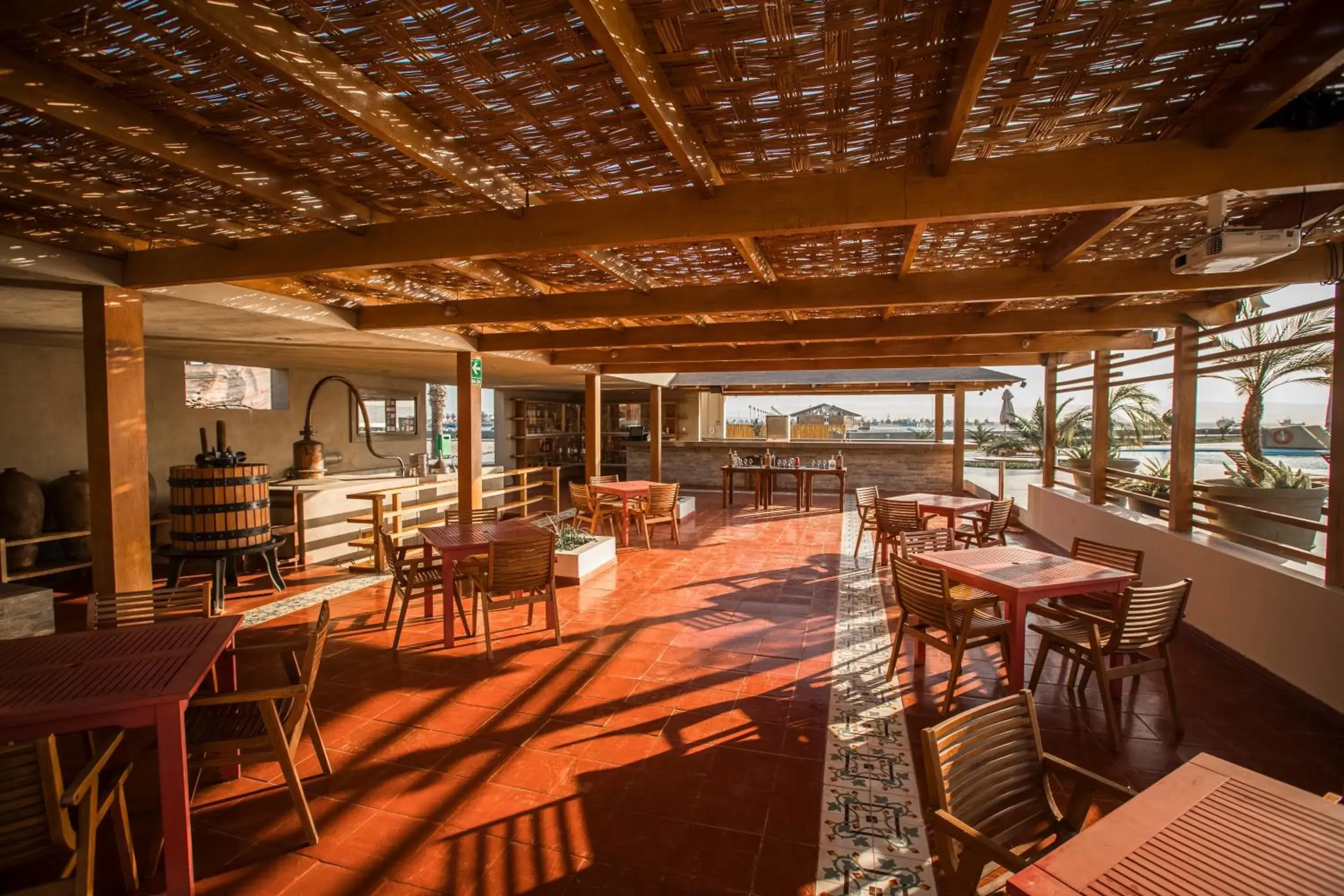 Lounge or bar in Aranwa Paracas Resort & Spa Lounge or bar in Aranwa Paracas Resort & Spa