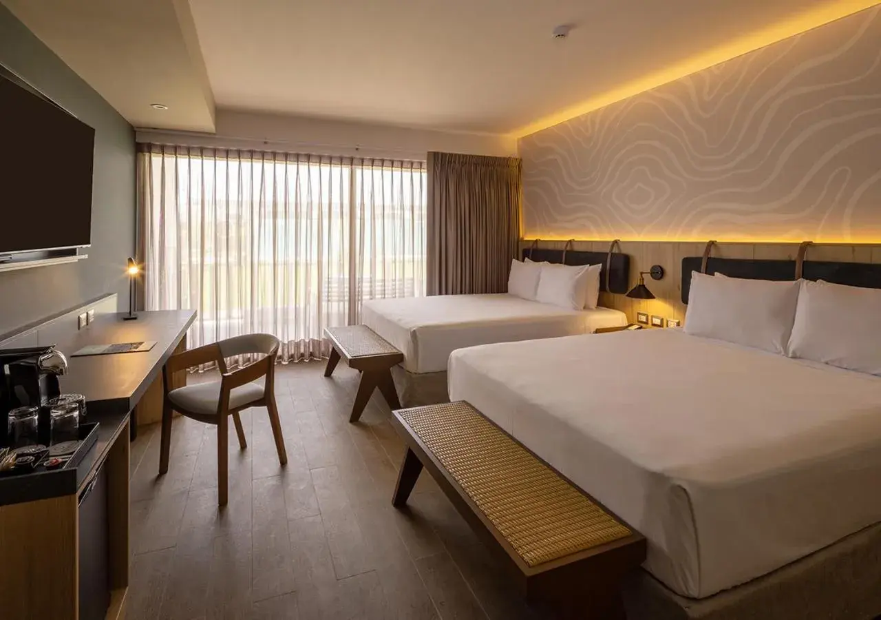 Bed in Aranwa Paracas Resort & Spa Bed in Aranwa Paracas Resort & Spa