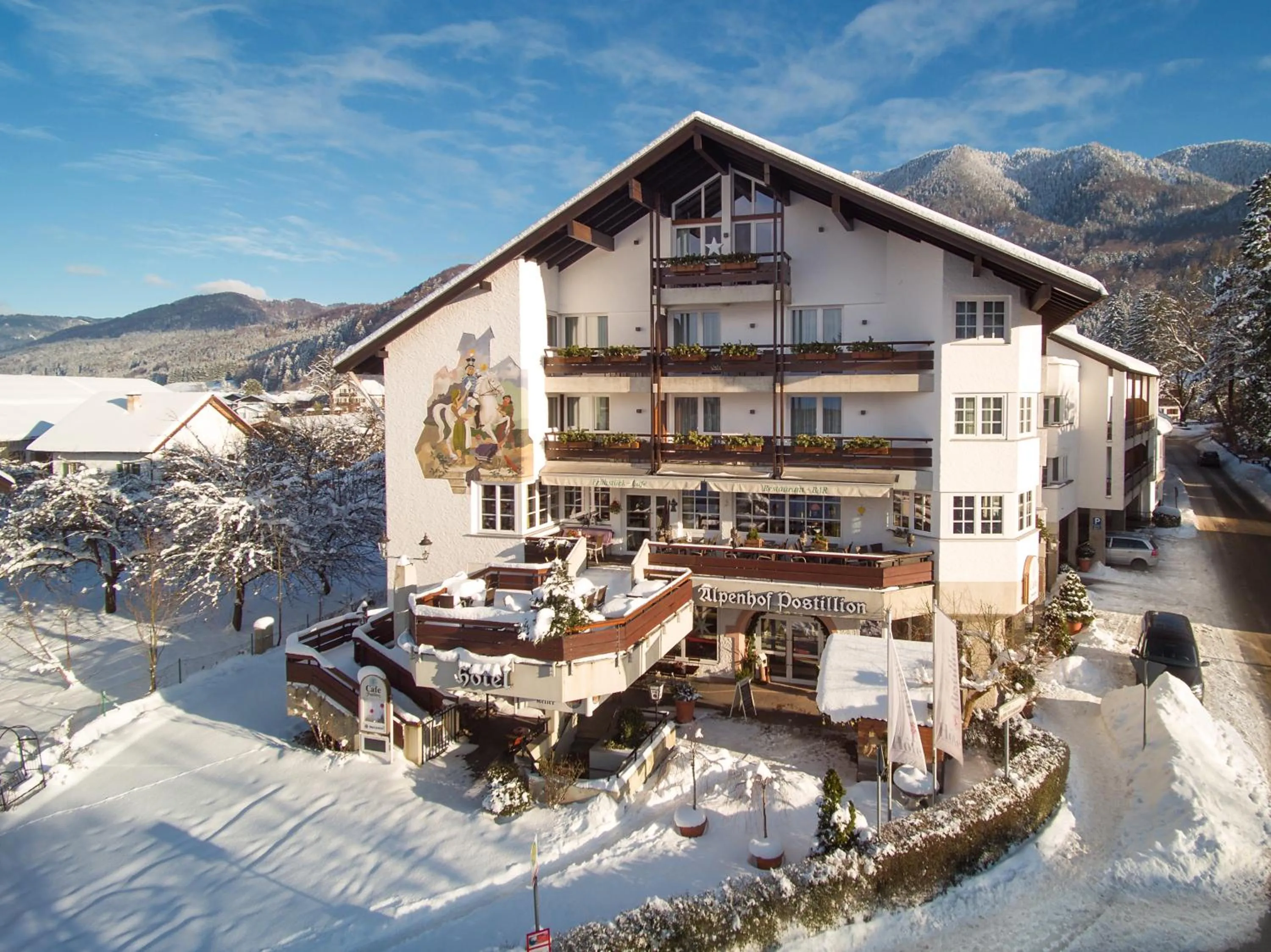 Bird's eye view in Hotel Alpenhof Postillion