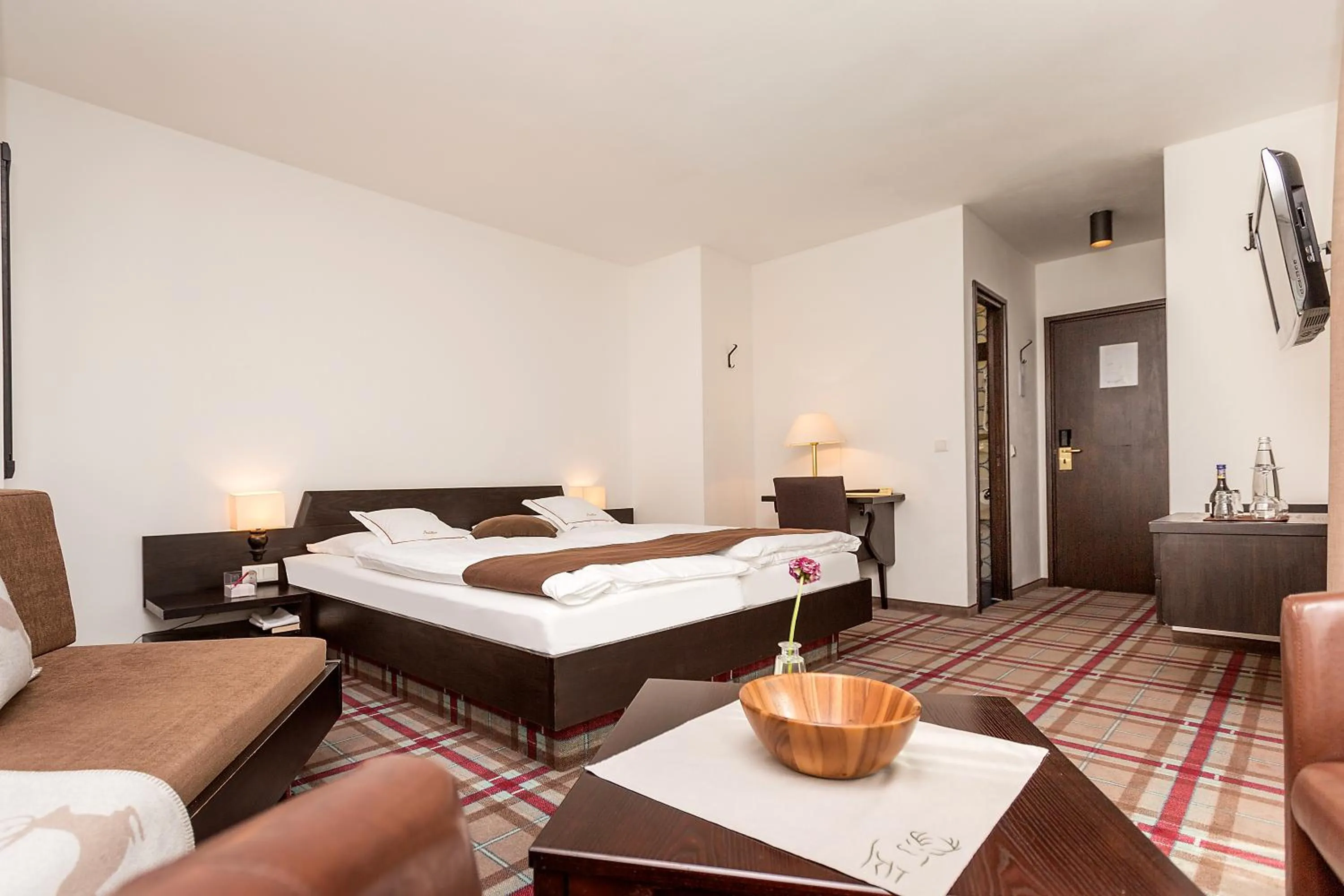 Bedroom, Bed in Hotel Alpenhof Postillion