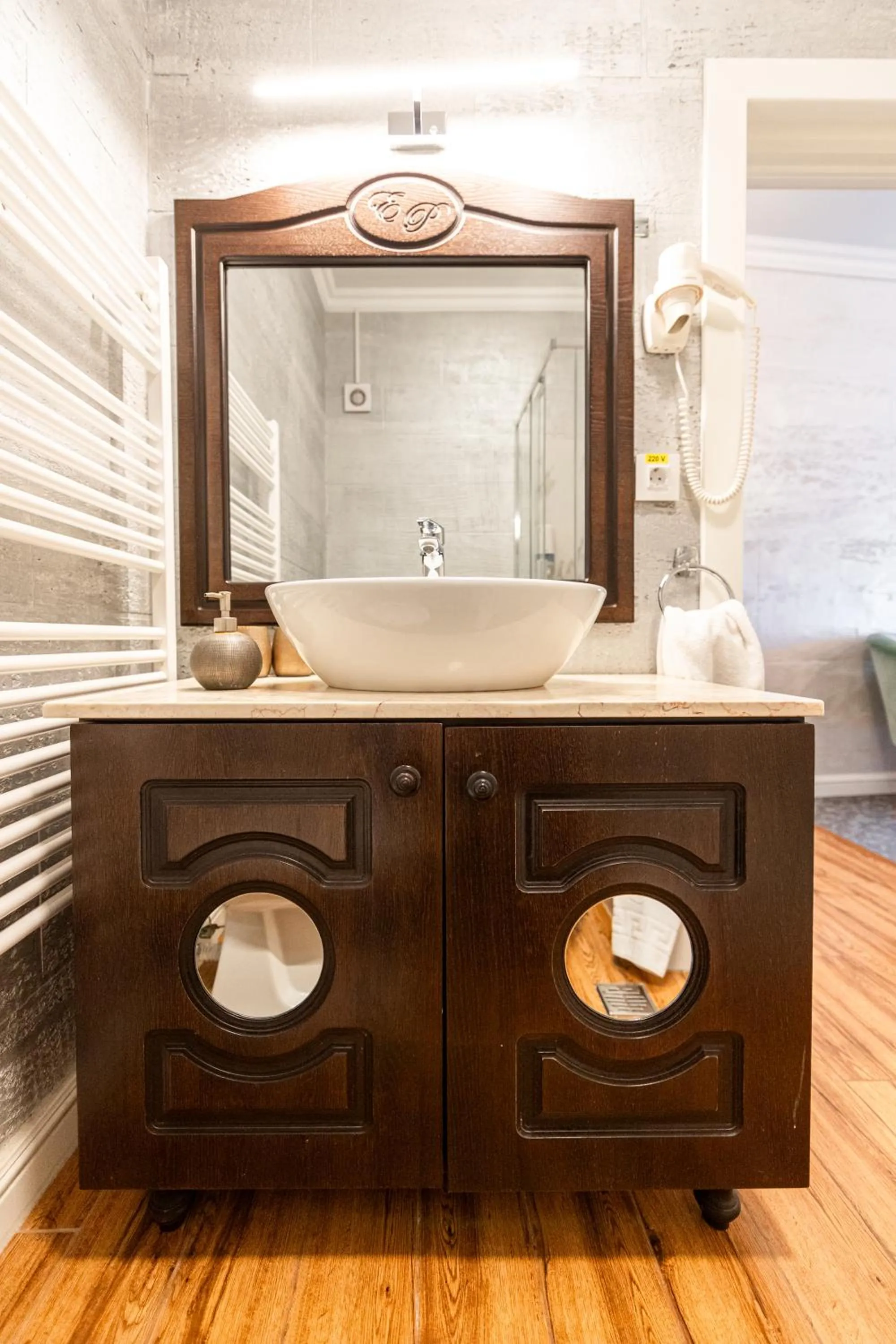 Bathroom in Resort EuroPark Fundata