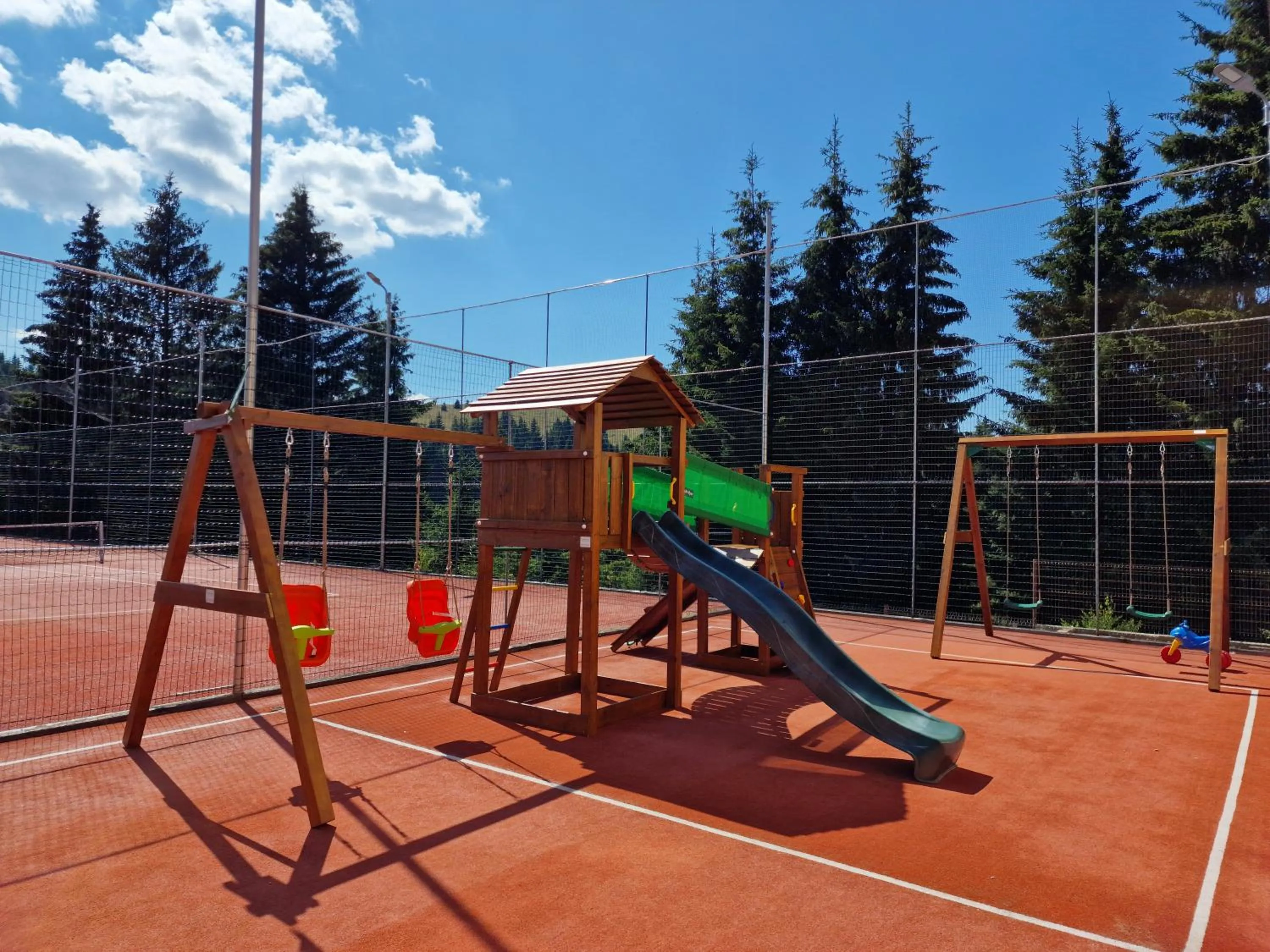 Children play ground in Resort EuroPark Fundata