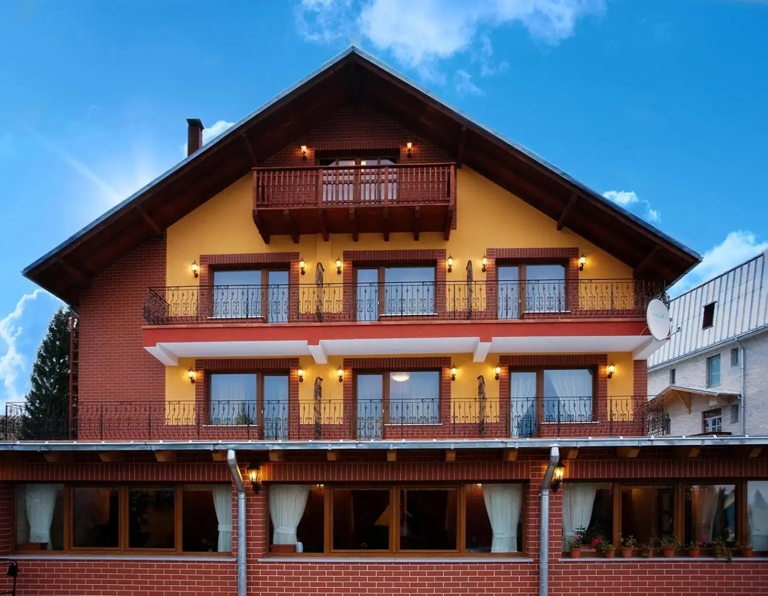 Property building in Resort EuroPark Fundata Property building in Resort EuroPark Fundata