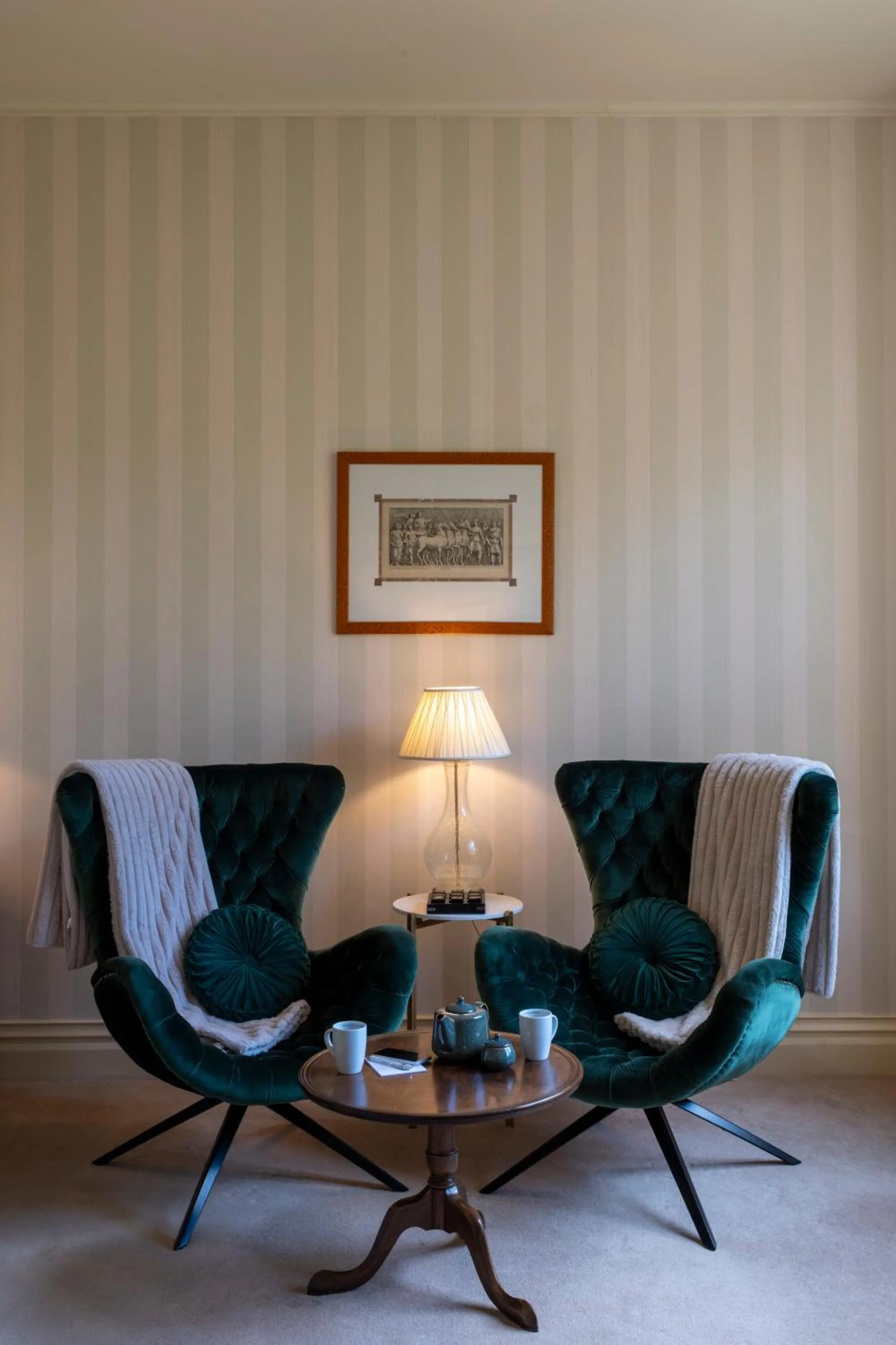 Living room in Horsted Place Hotel