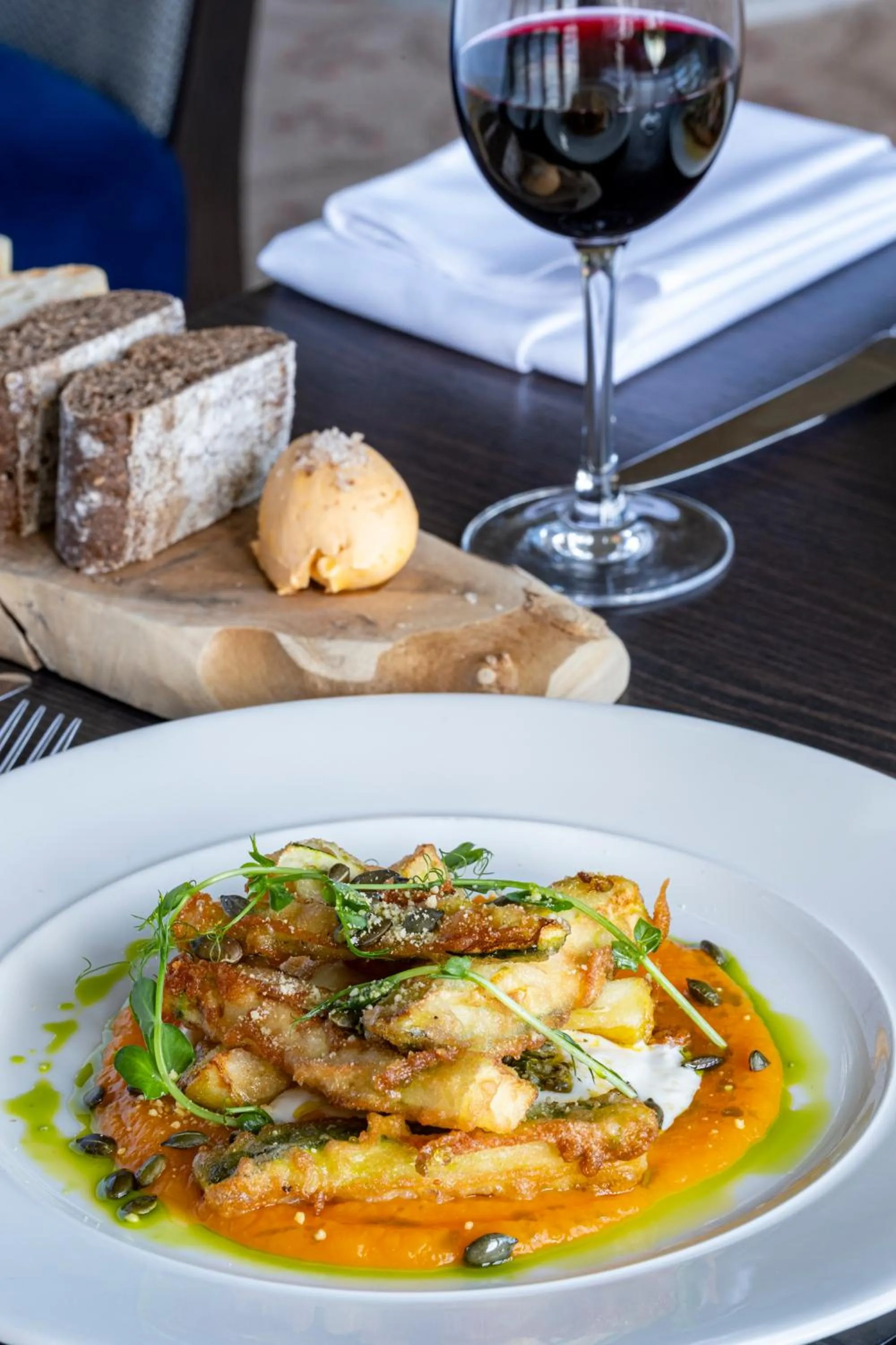 Food close-up in Horsted Place Hotel