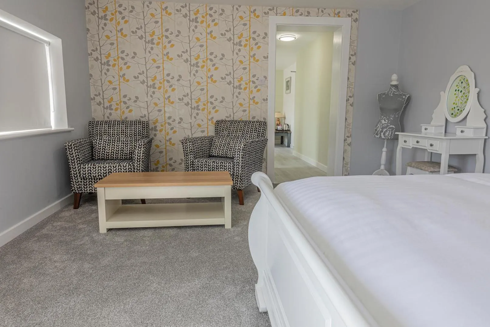 Bed in The Sleep-Inn Hare B&B