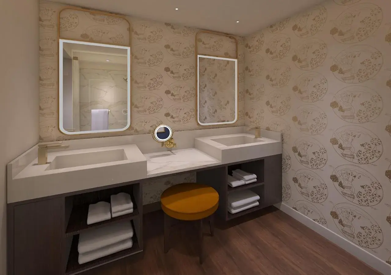 Bathroom in Circa Resort & Casino - Adults Only Bathroom in Circa Resort & Casino - Adults Only