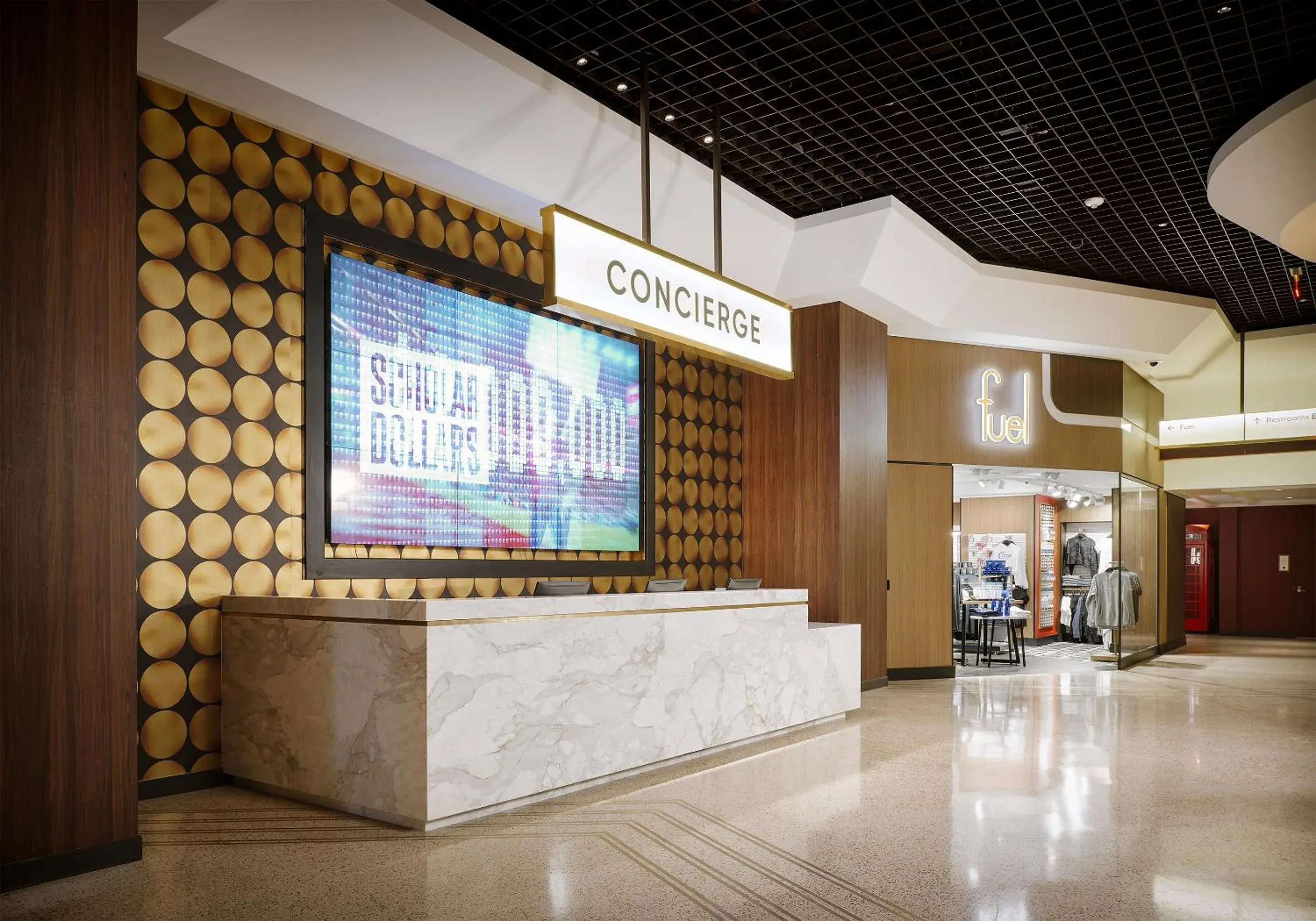 Lobby or reception in Circa Resort & Casino - Adults Only Lobby or reception in Circa Resort & Casino - Adults Only