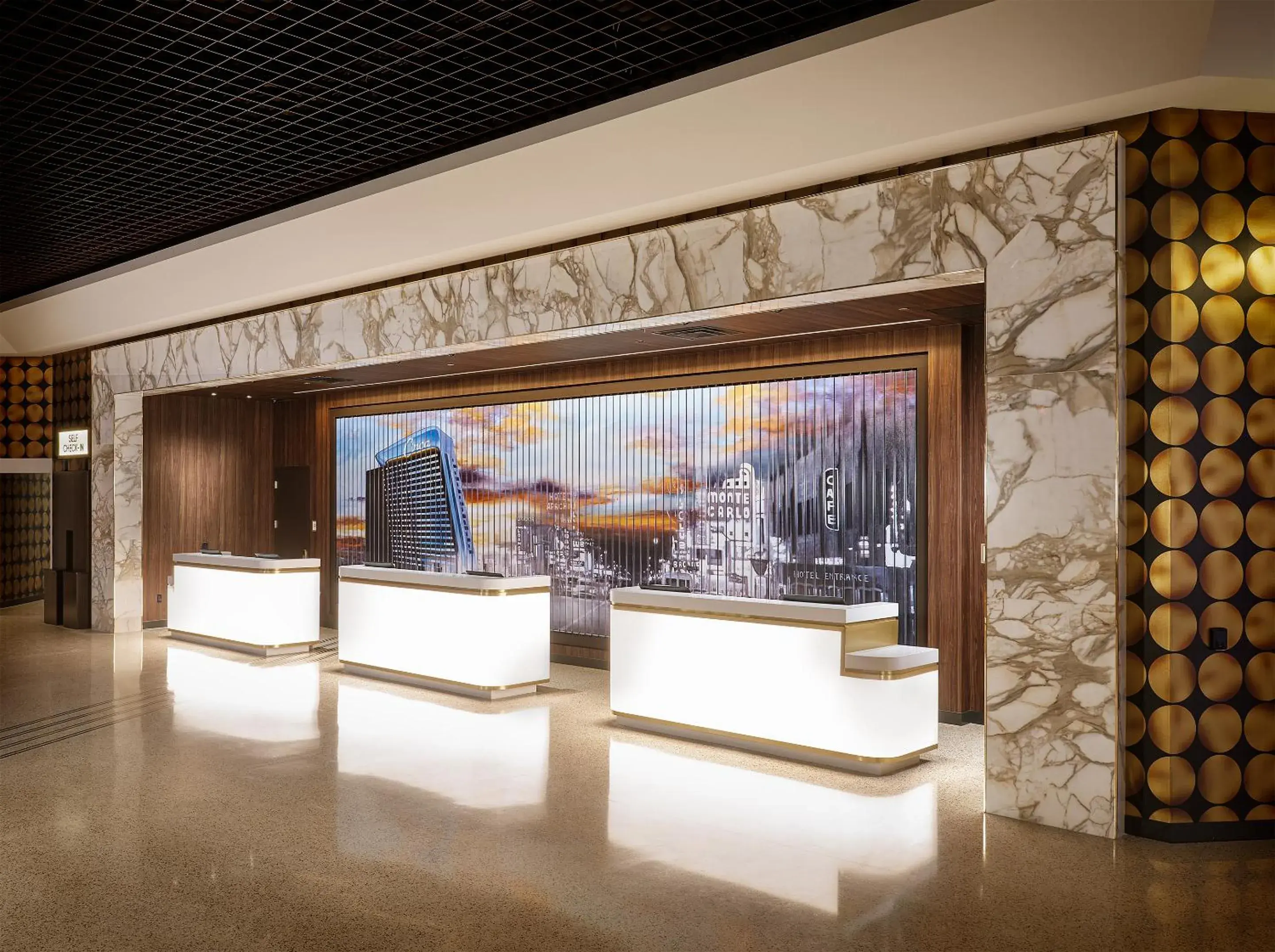 Lobby or reception in Circa Resort & Casino - Adults Only Lobby or reception in Circa Resort & Casino - Adults Only