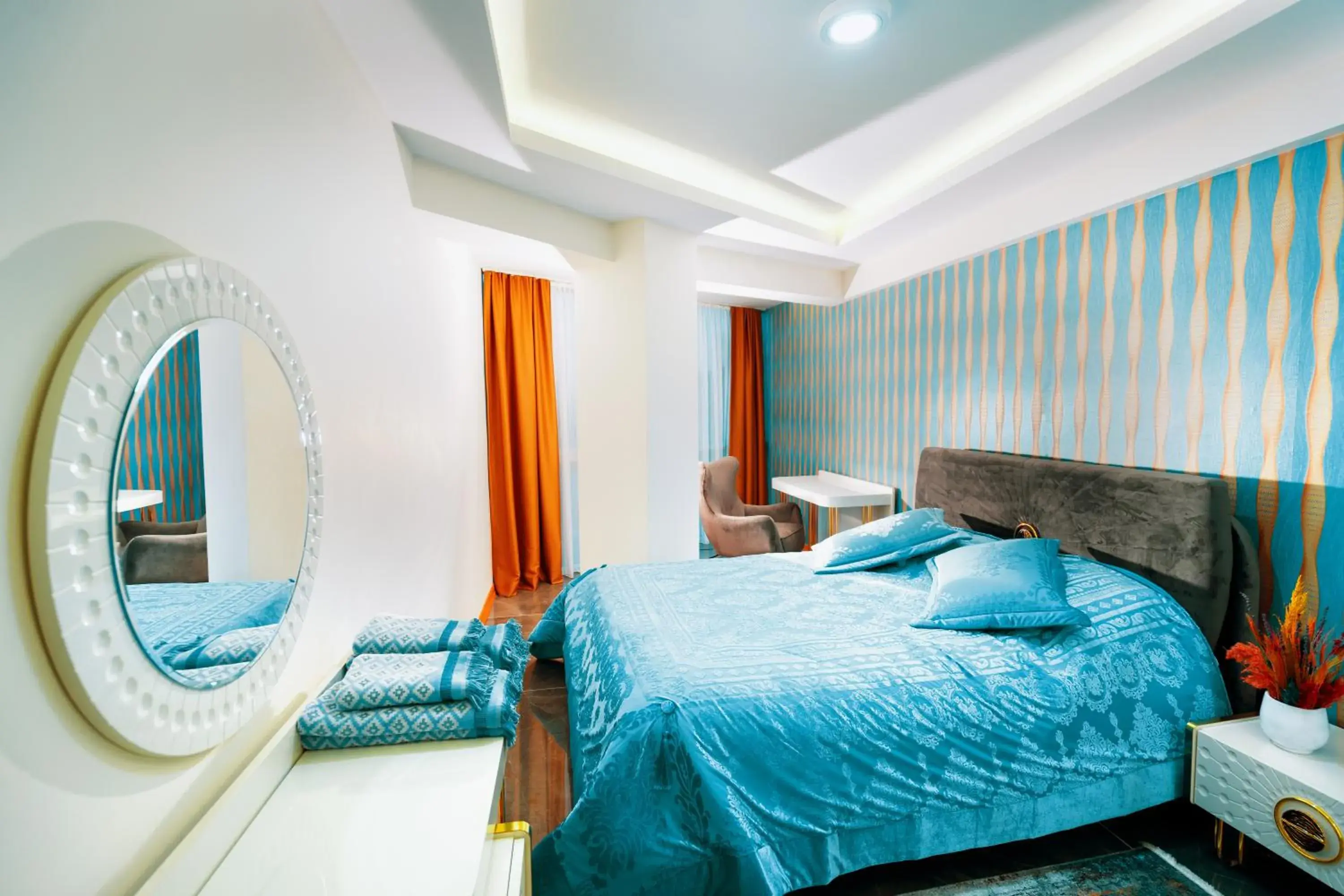 Bedroom, Bed in Continent Luxury Suites Sakarya Bedroom, Bed in Continent Luxury Suites Sakarya