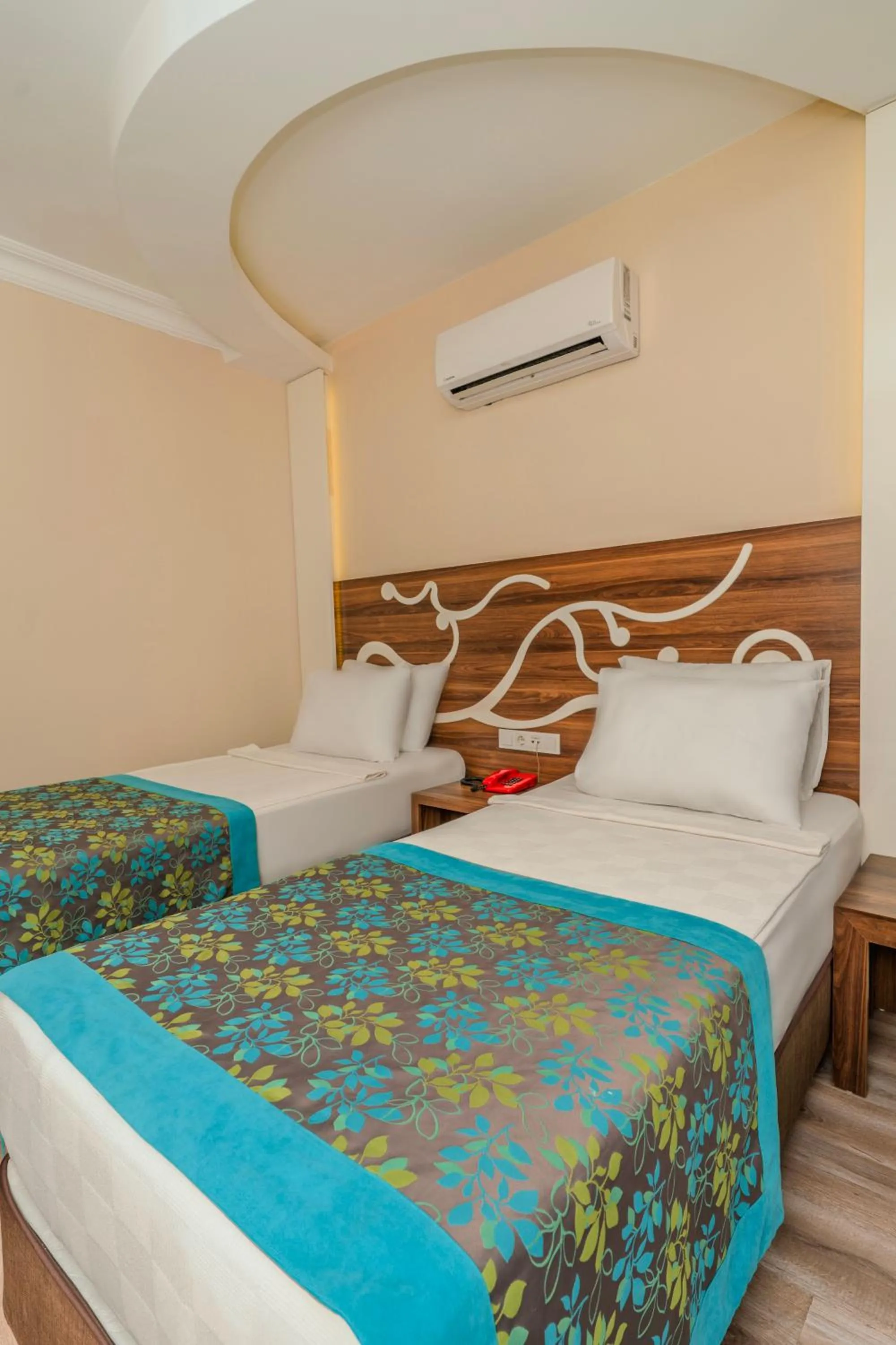 Bed in Kleopatra blue hawai hotel