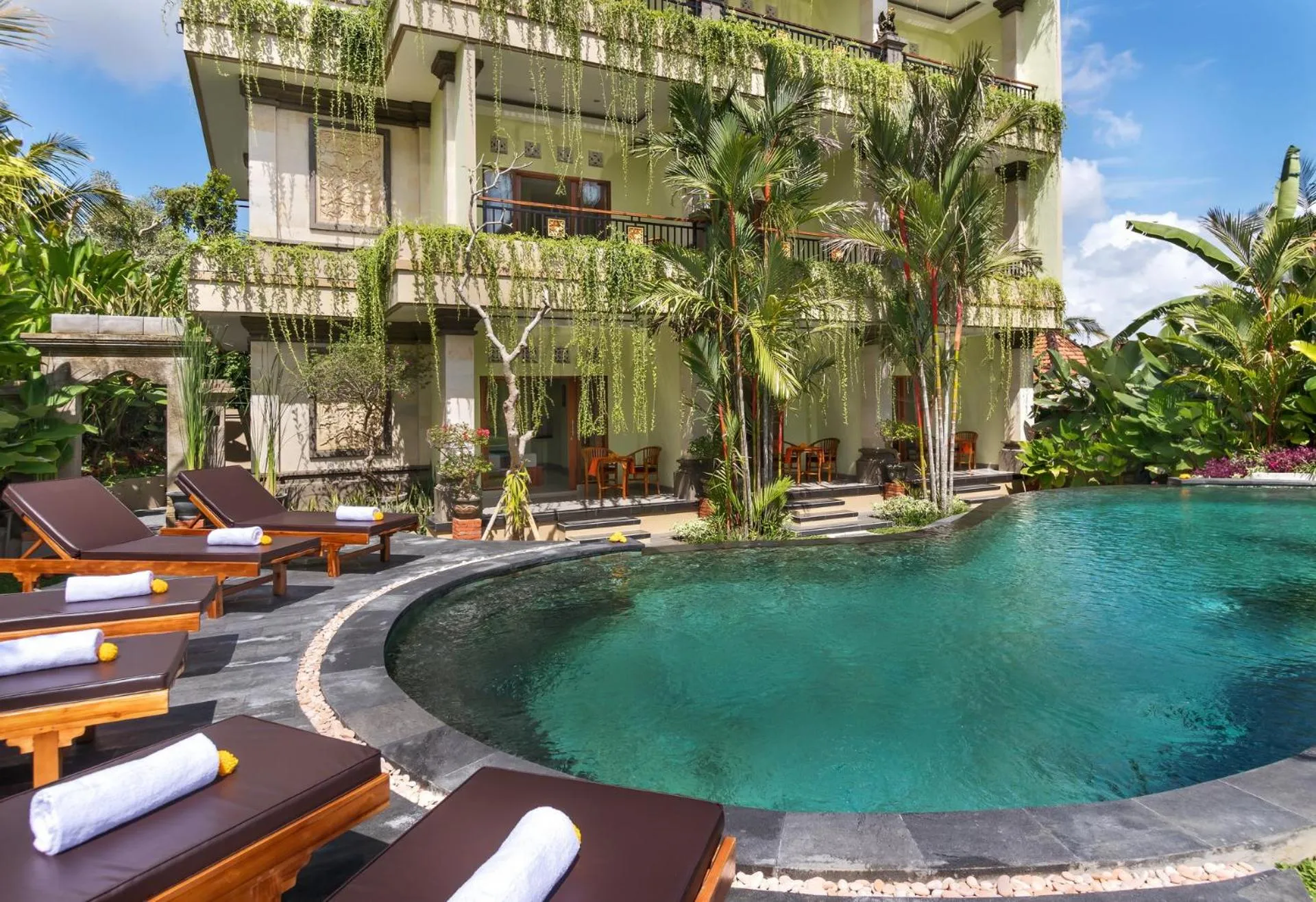 Garden in Hidden Padma Retreat