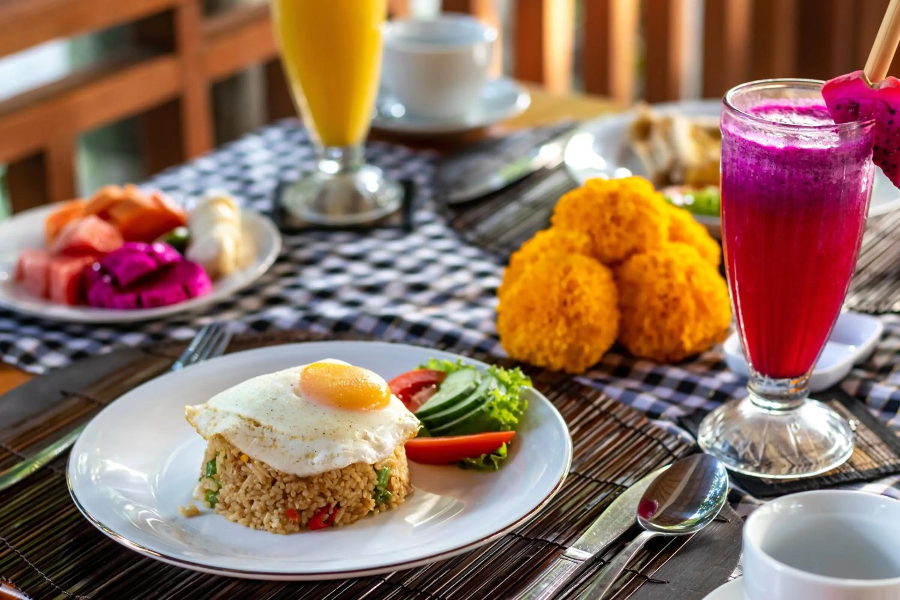 Food and drinks in Hidden Padma Retreat