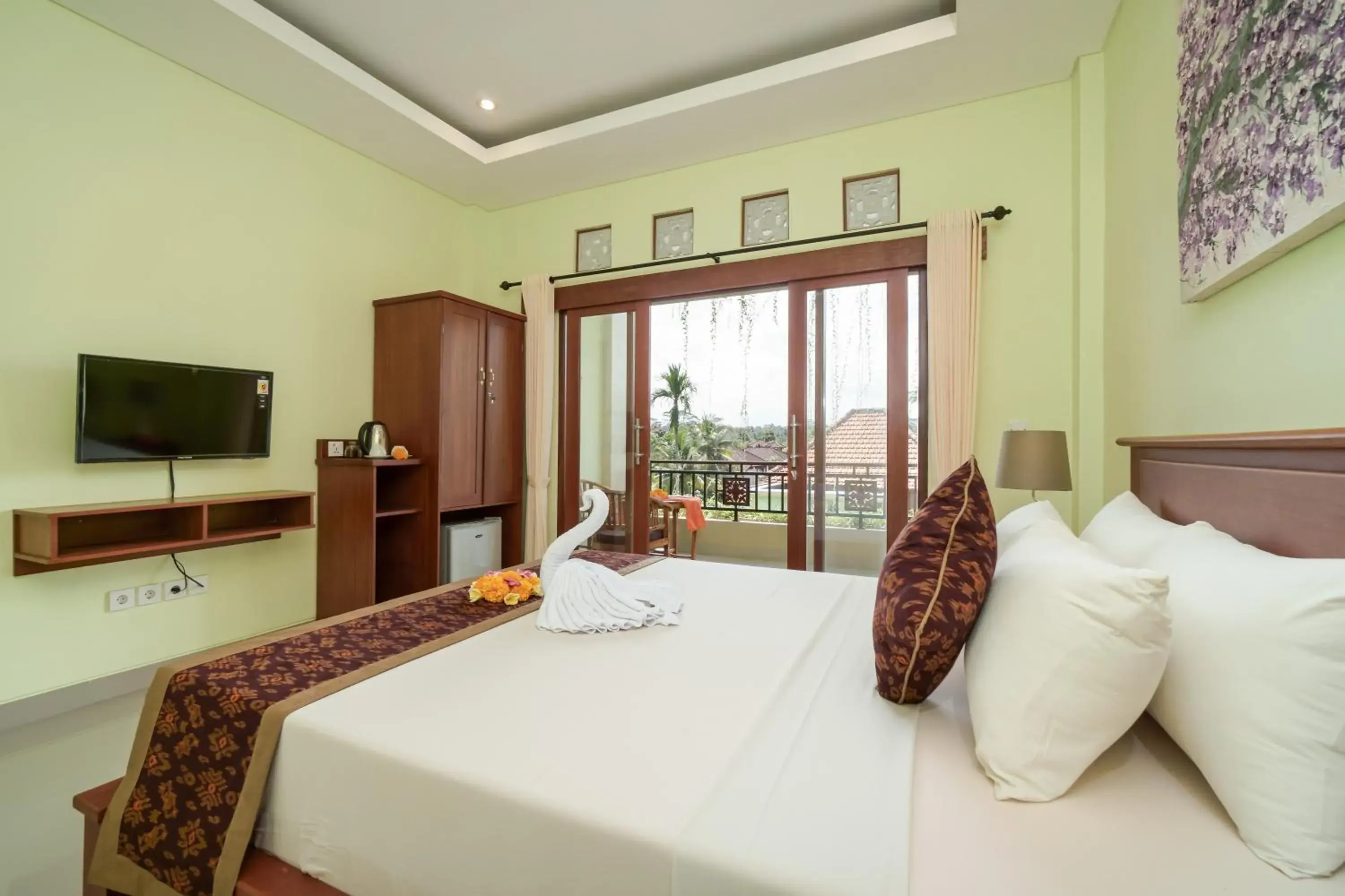 Deluxe Double Room with Balcony in Hidden Padma Retreat Deluxe Double Room with Balcony in Hidden Padma Retreat