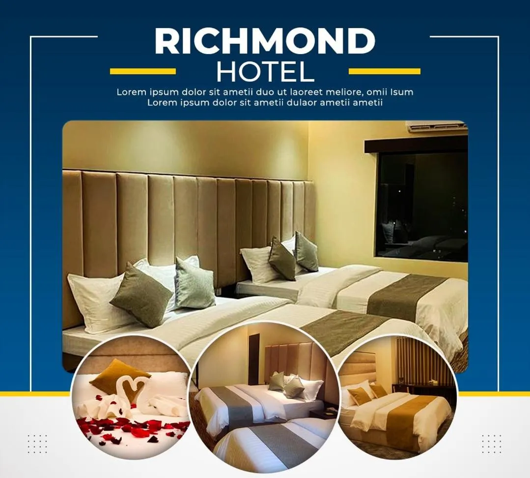 Bed in Richmond Hotel Sylhet