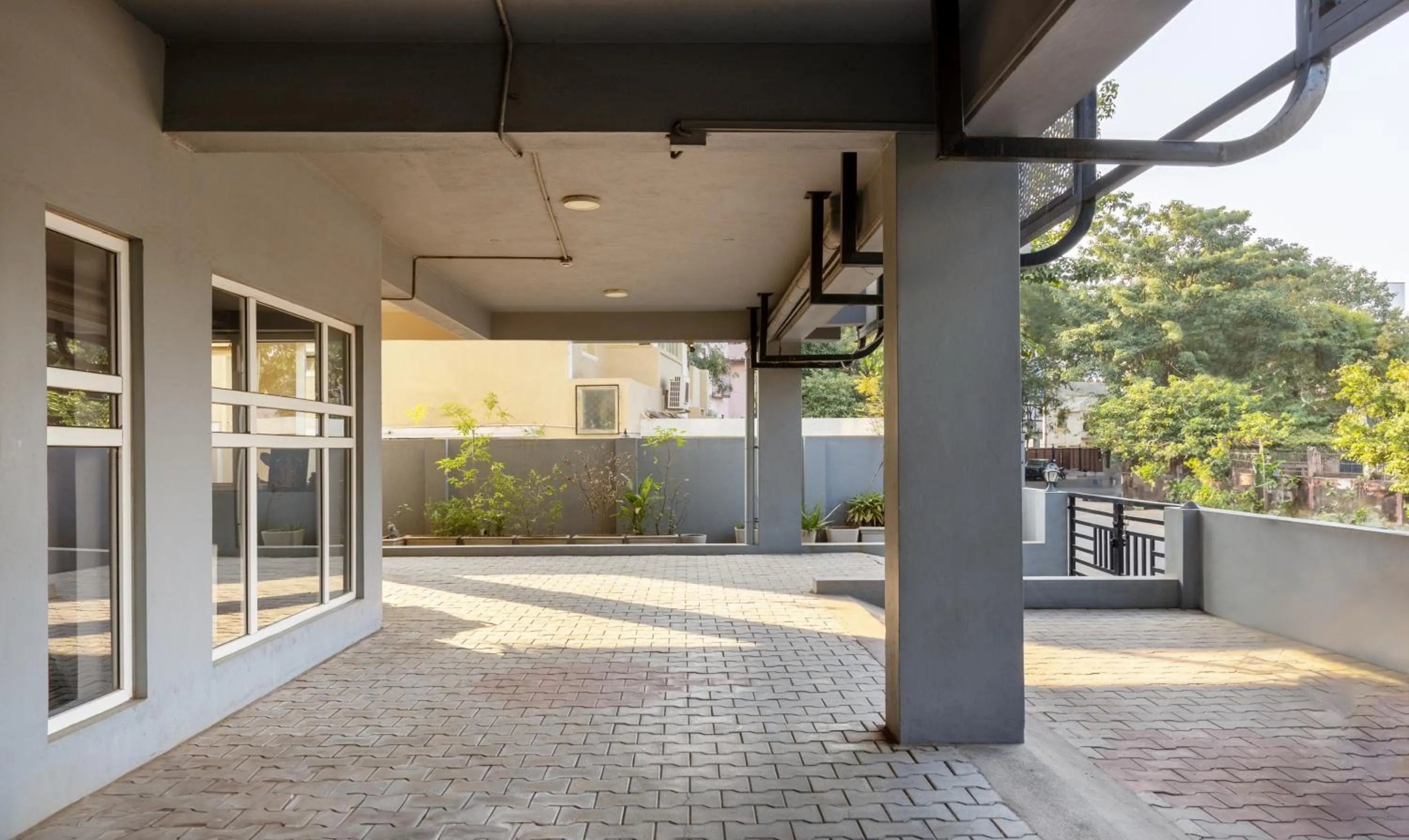 Parking in Treebo Treetops Inn - Anna Nagar