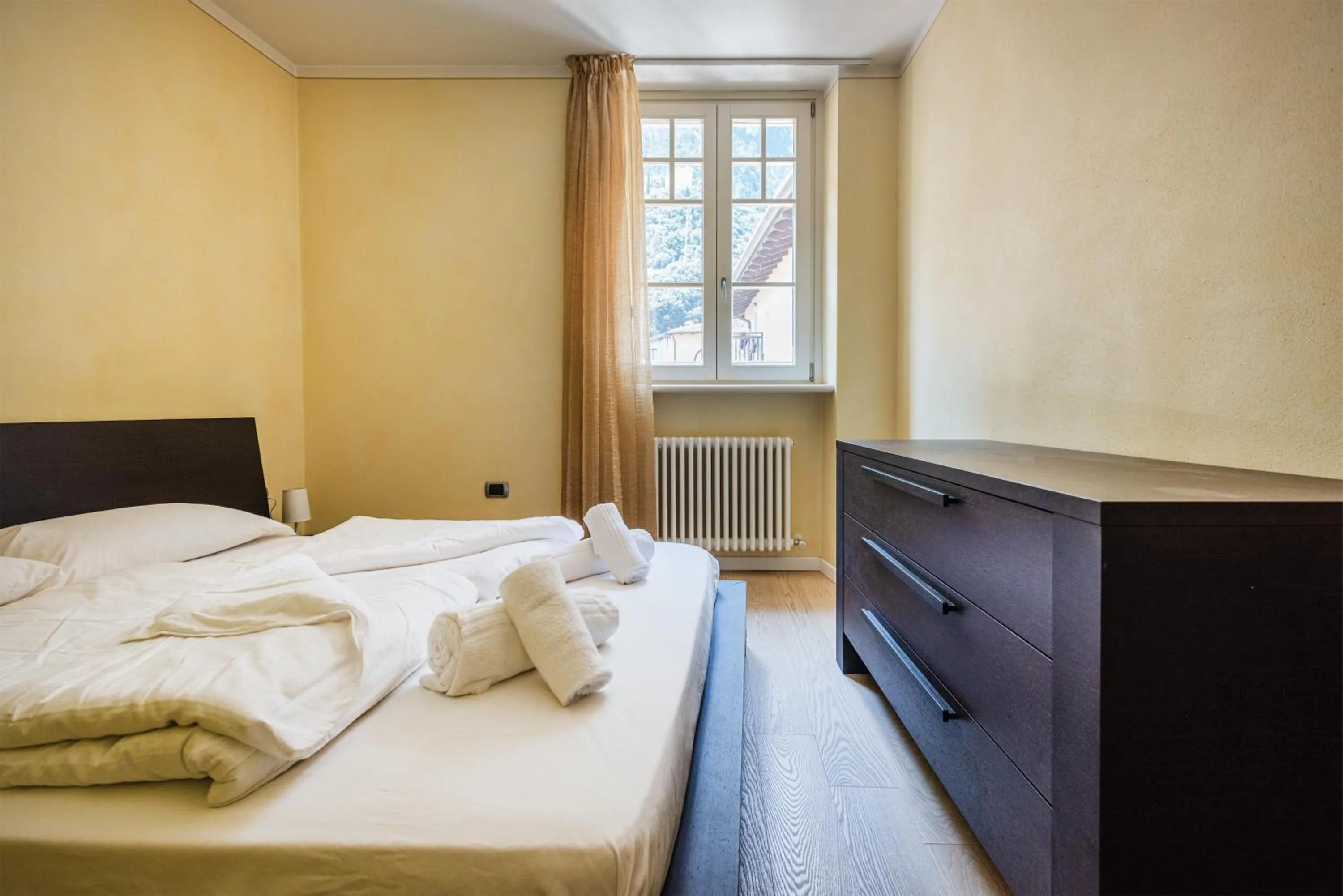 Bedroom, Bed in Attico la Rocca