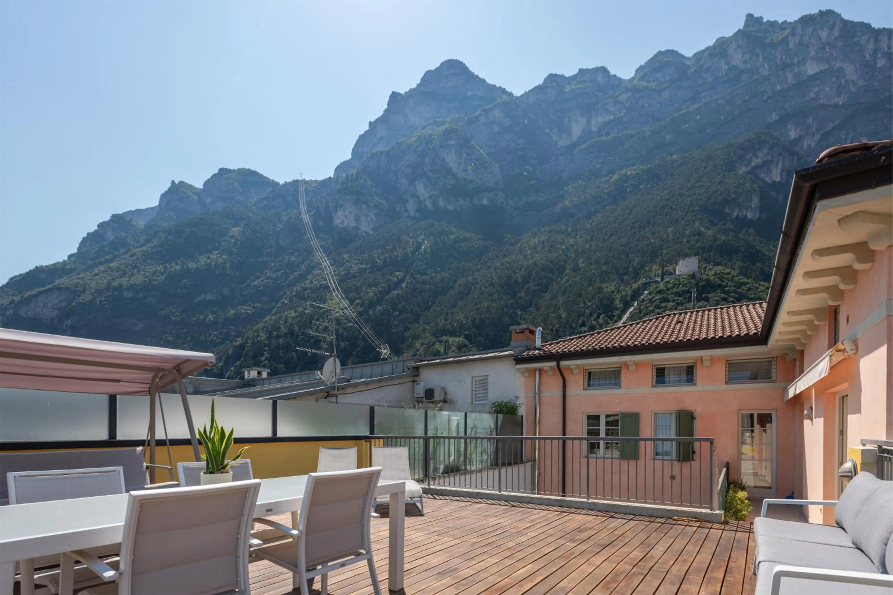 View (from property/room) in Attico la Rocca