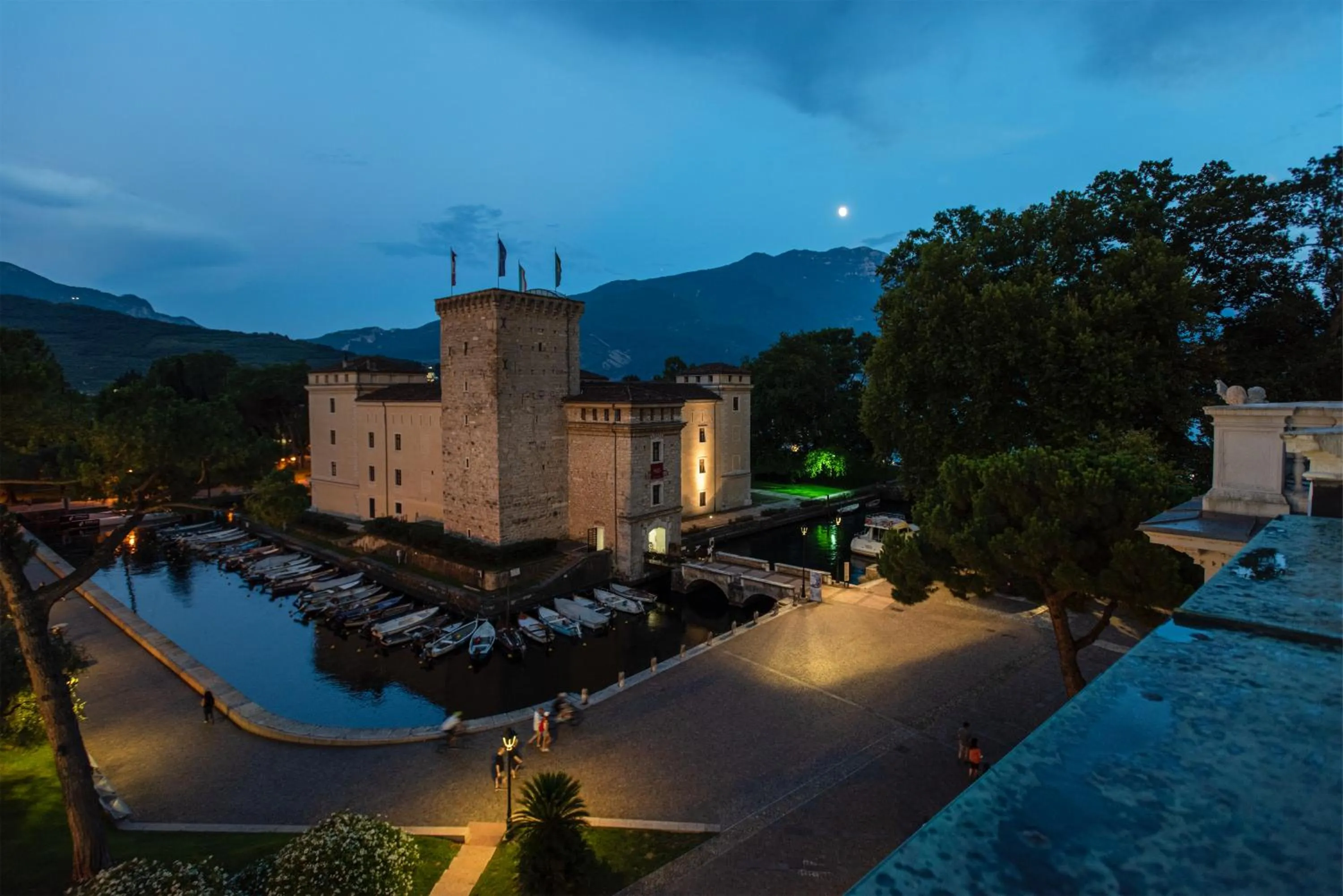 City view in Attico la Rocca