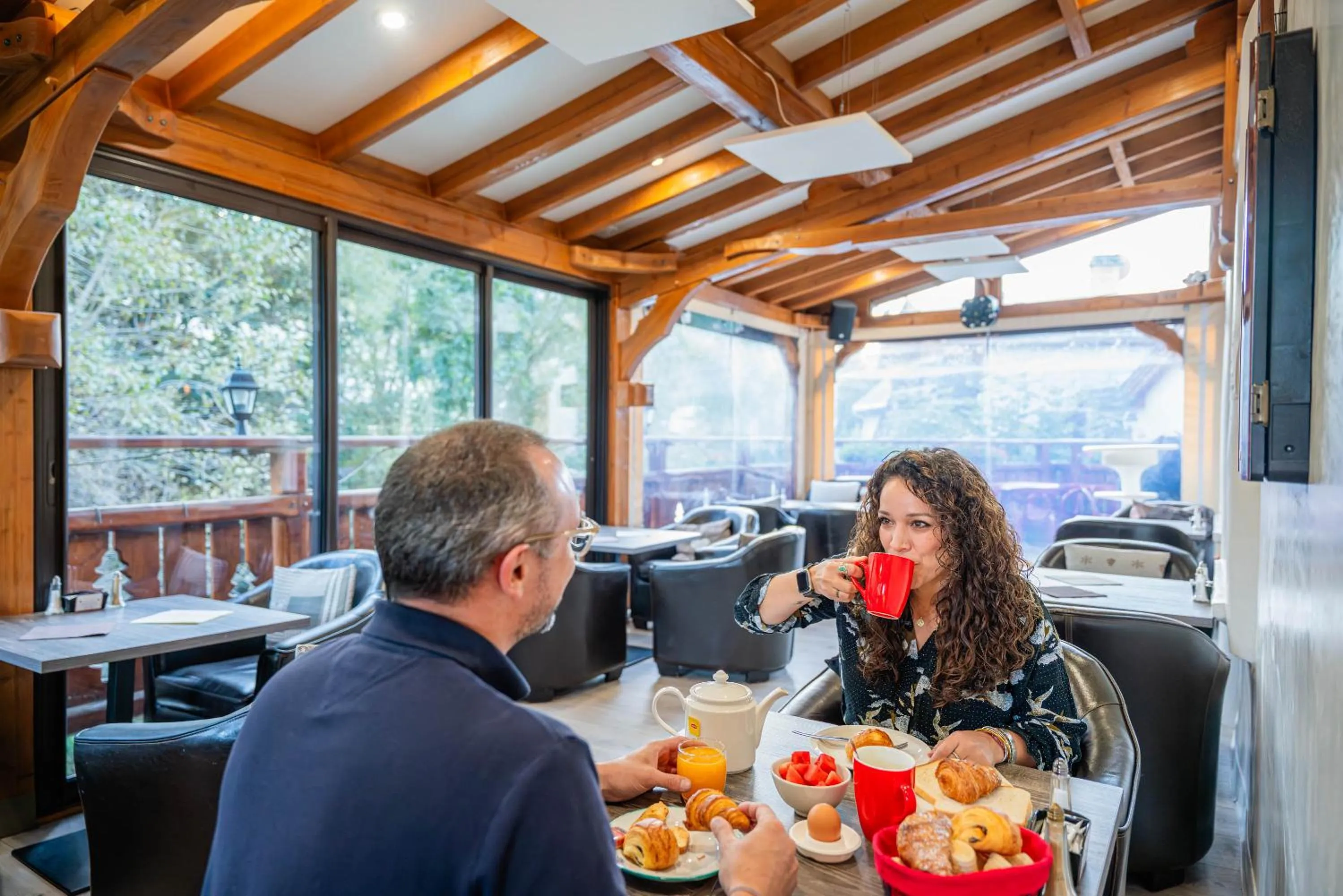 Food and drinks in Logis Hôtel et Spa Le Christiania