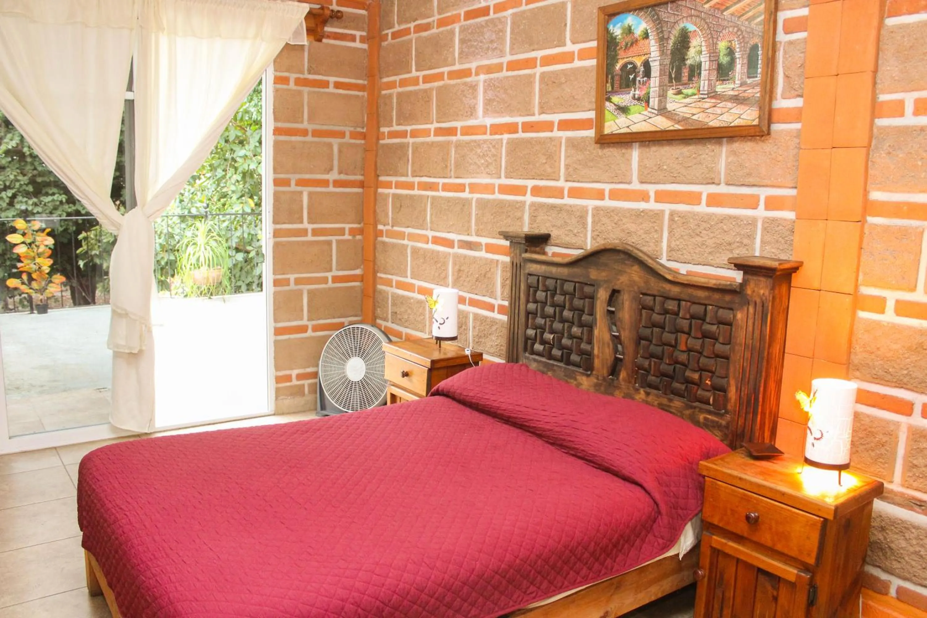 Bed in Hospedaje Piedra de Sol