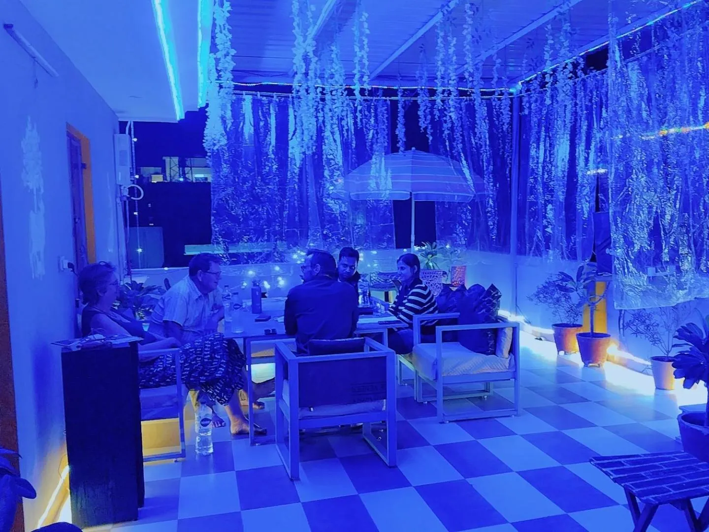 Balcony/Terrace in Taj Street Hostel