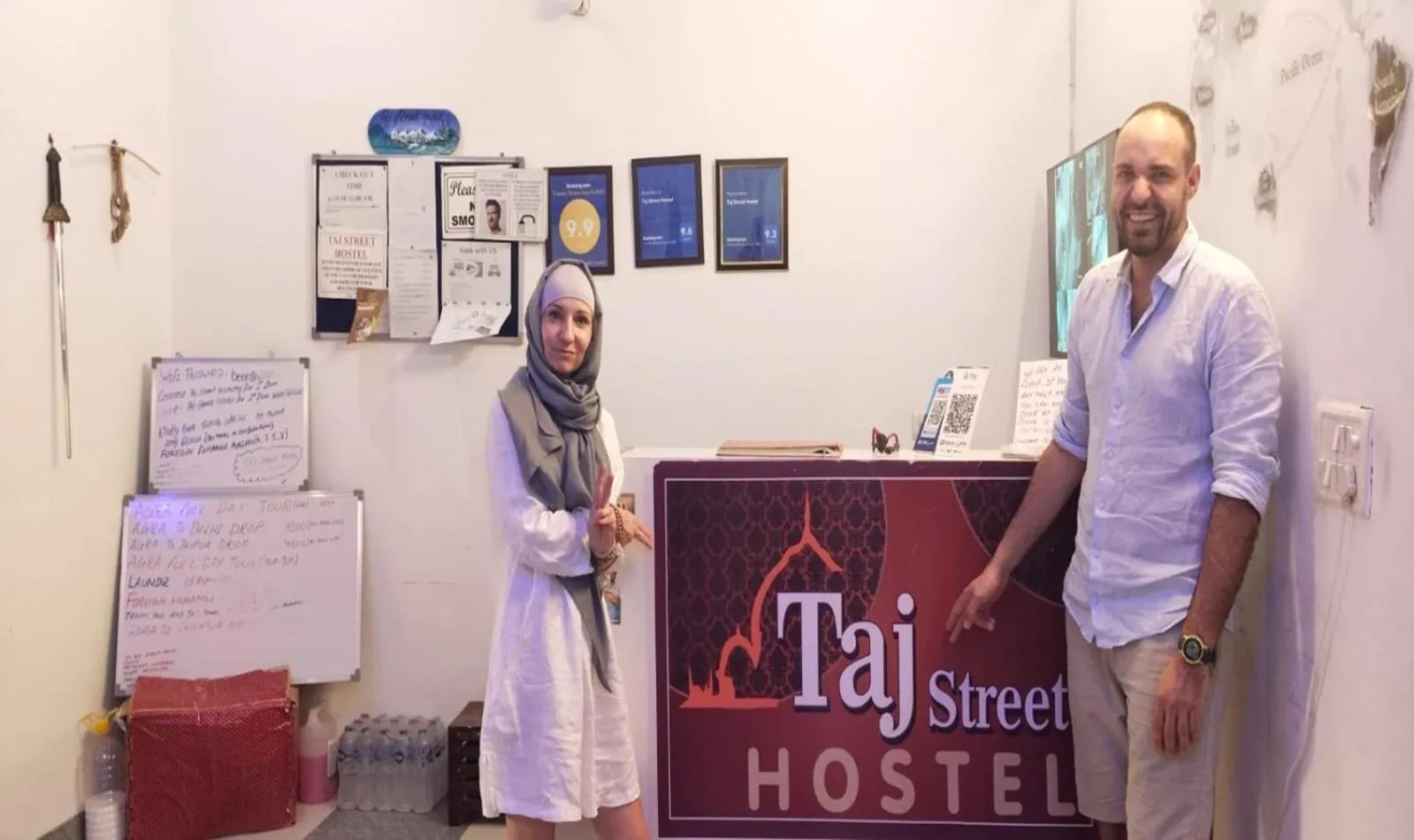 Guests in Taj Street Hostel