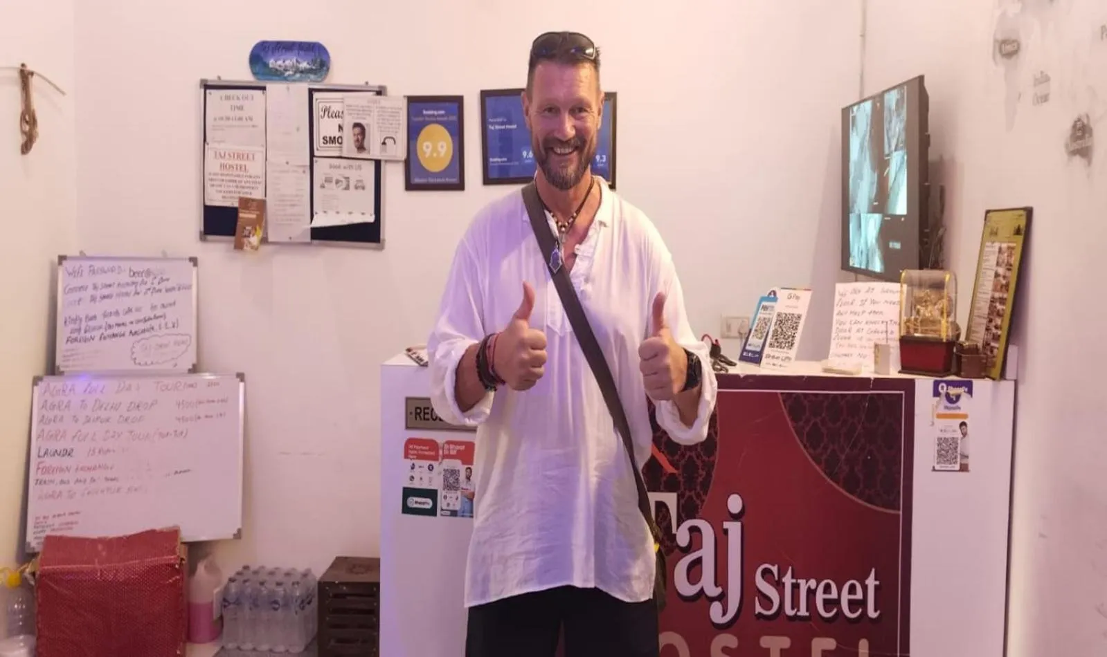 Guests in Taj Street Hostel