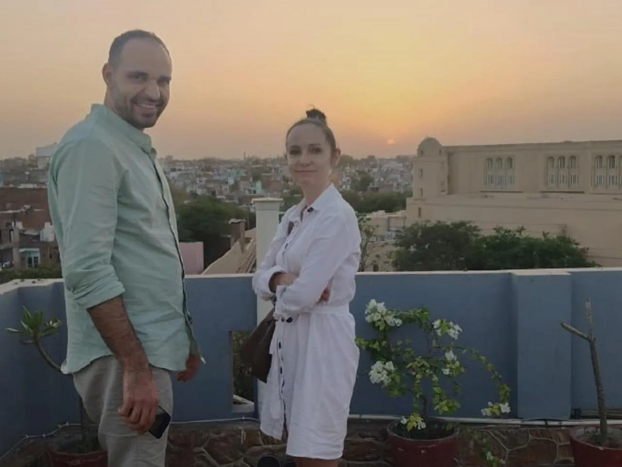 City view in Taj Street Hostel