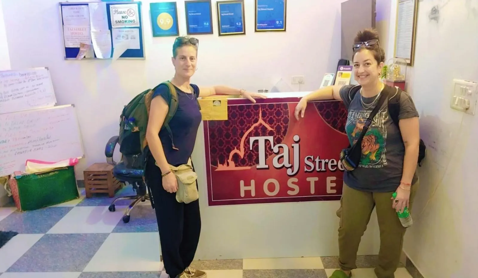 Guests in Taj Street Hostel