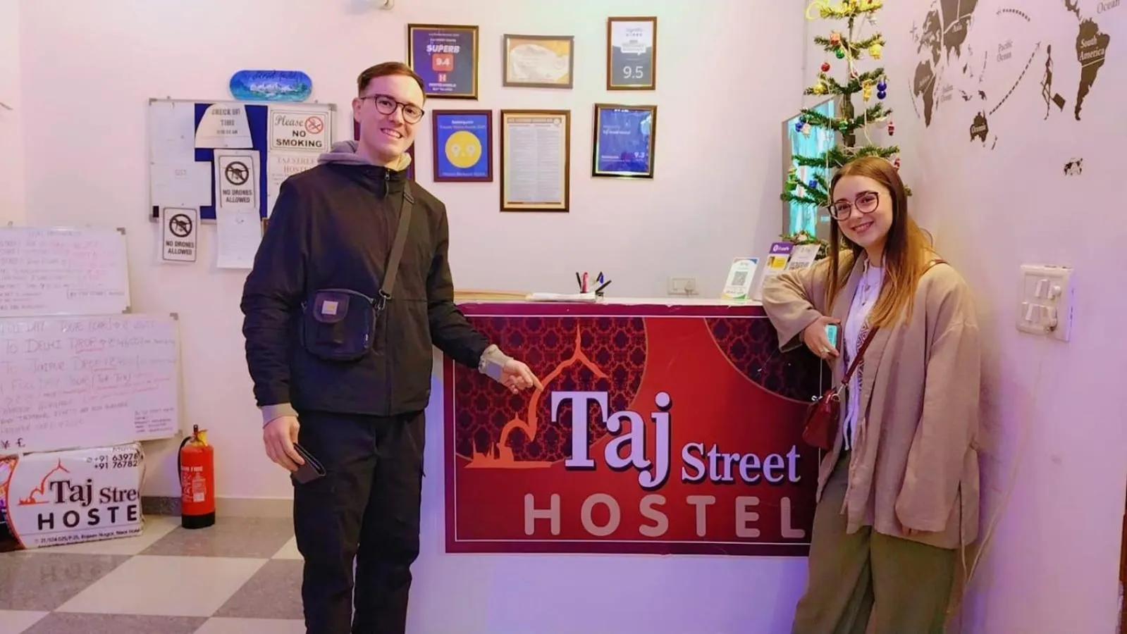 Guests in Taj Street Hostel