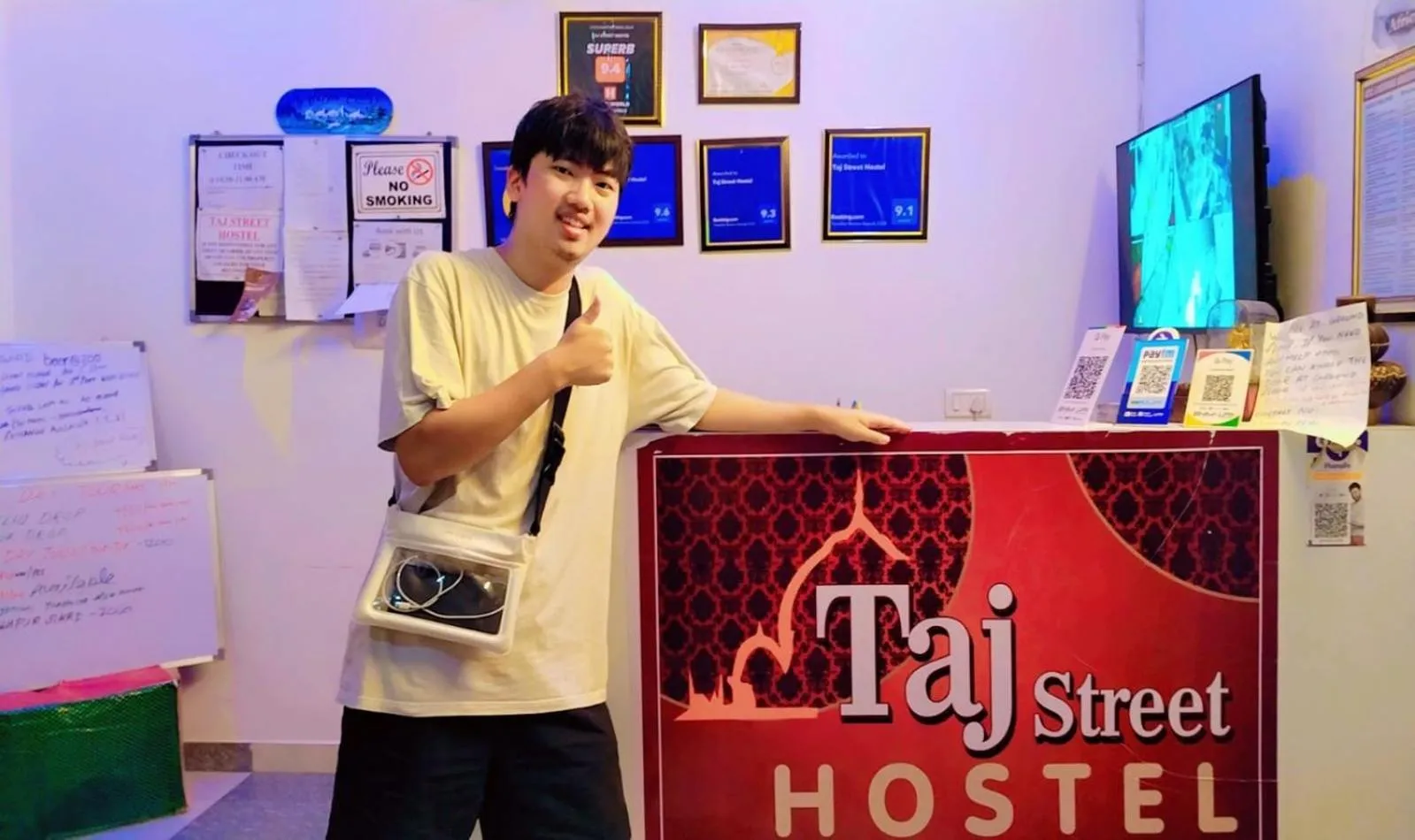 Guests in Taj Street Hostel