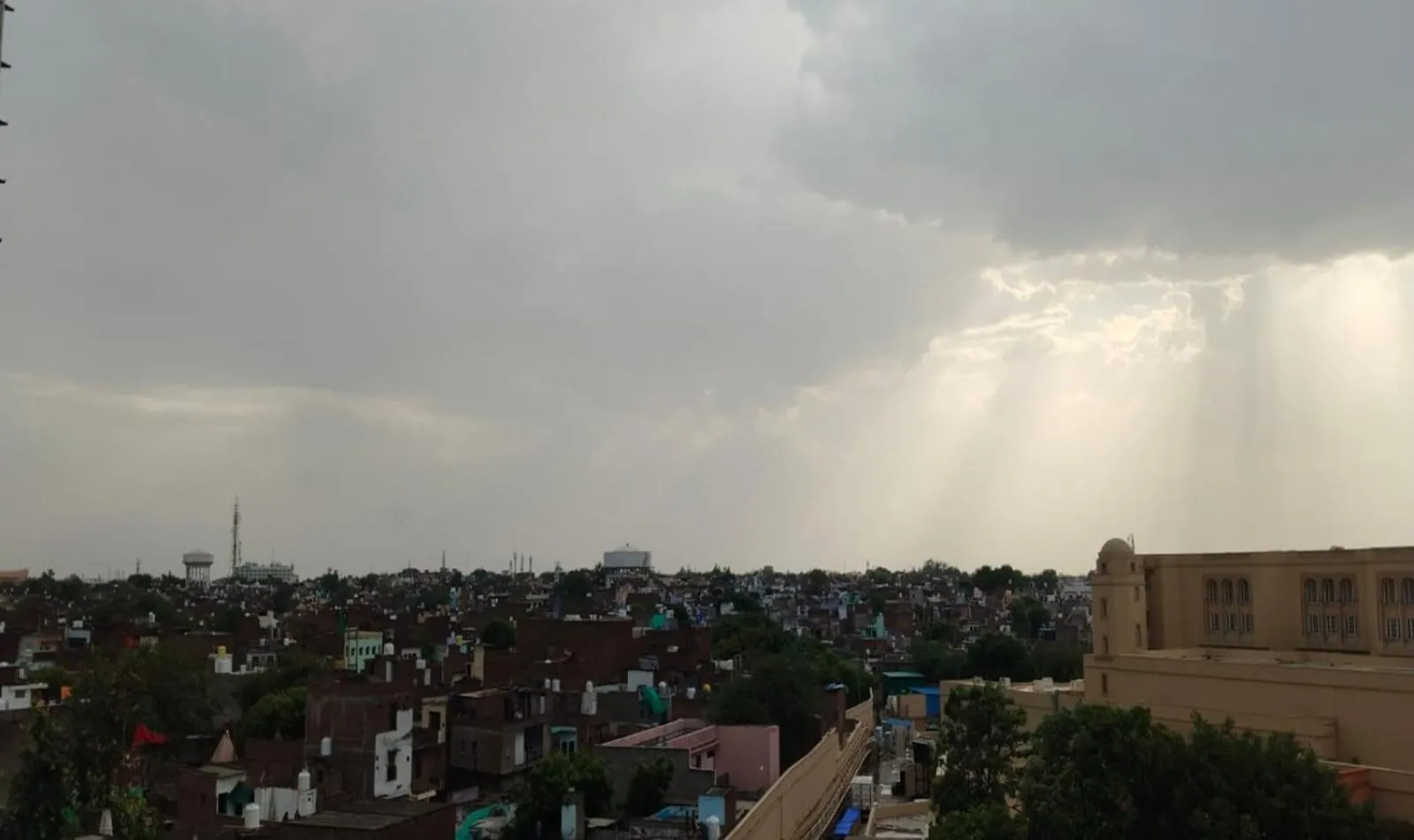 City view in Taj Street Hostel