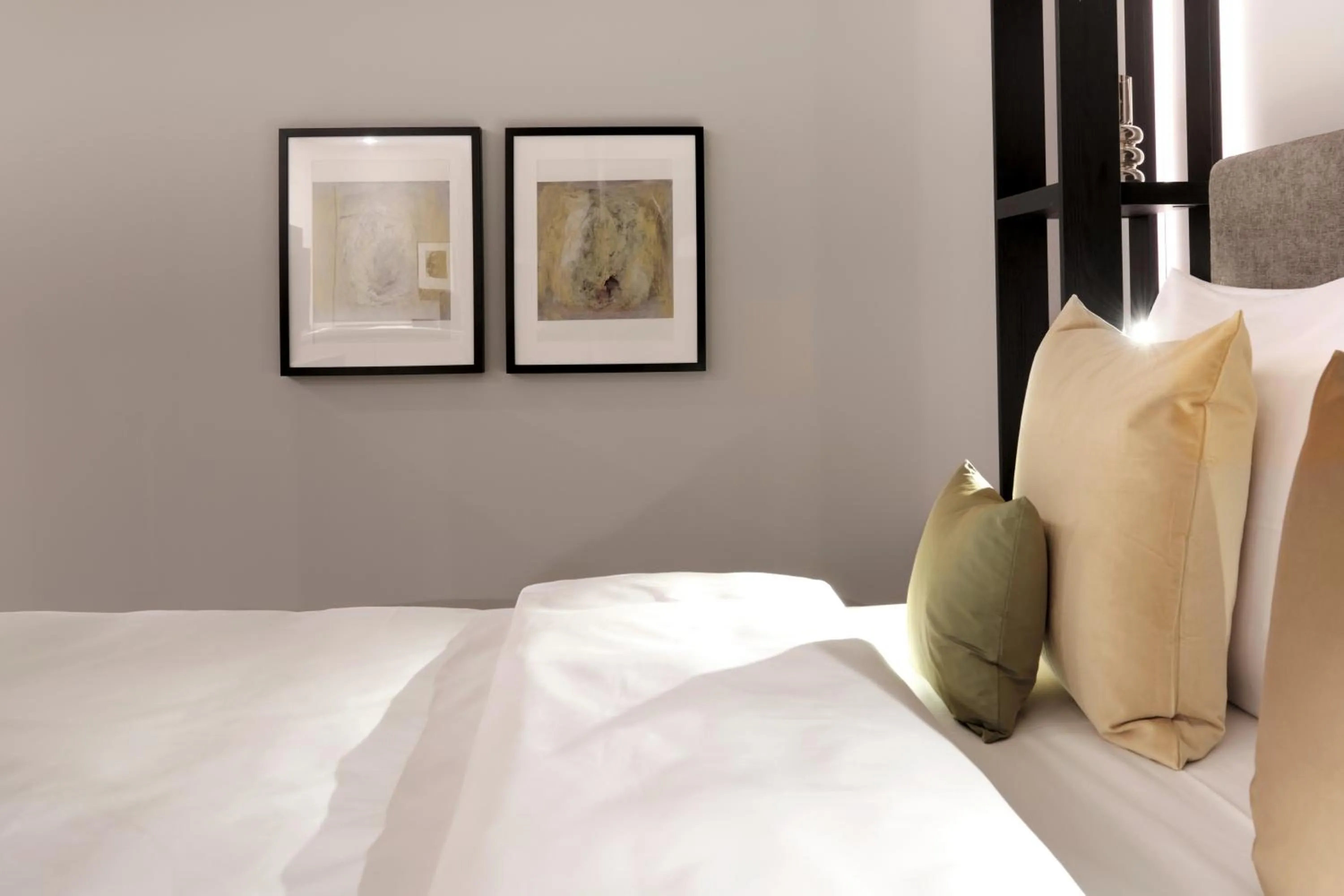 Decorative detail, Bed in SAXX Hotel "Am Theater Karree"