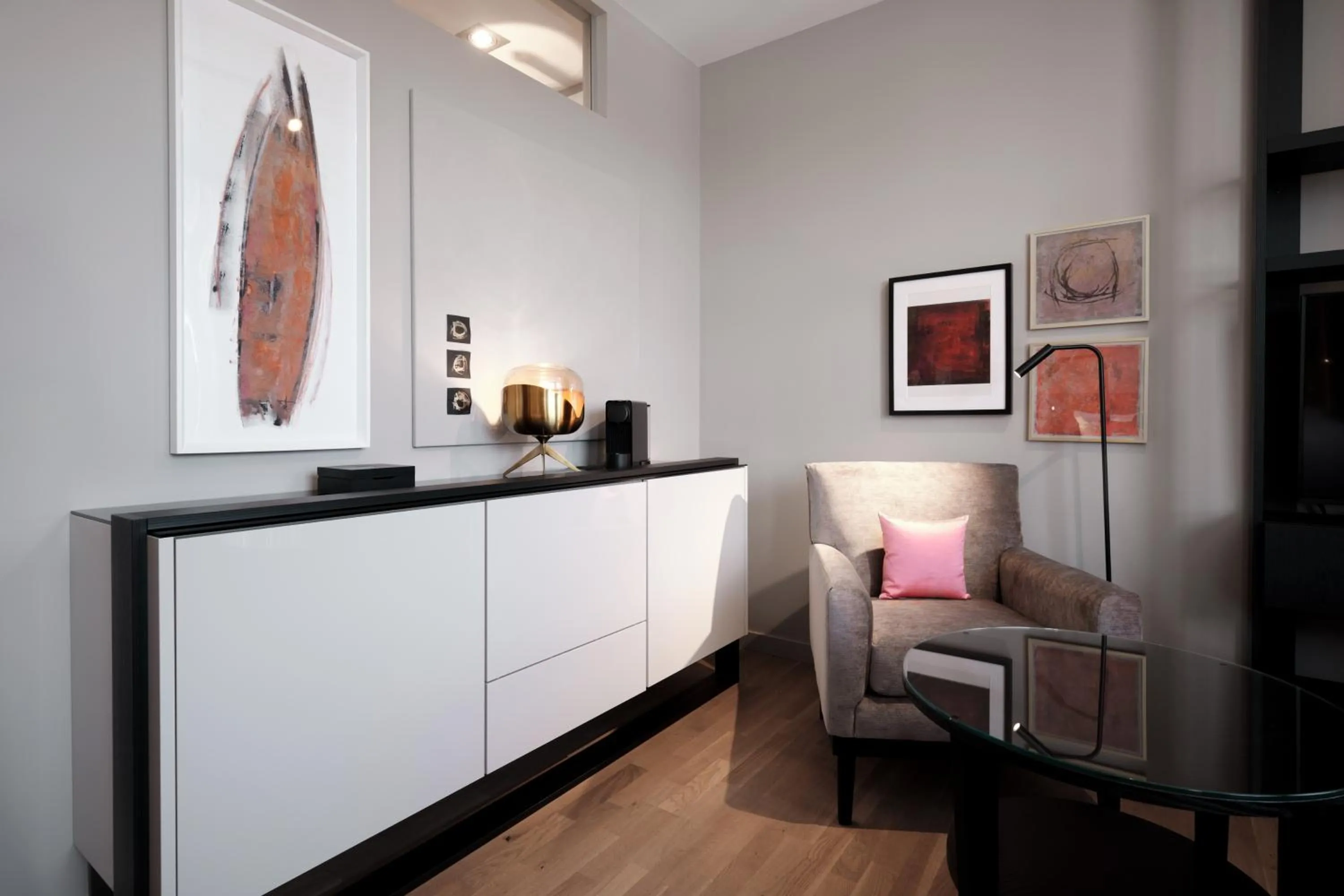 Seating area in SAXX Hotel "Am Theater Karree"