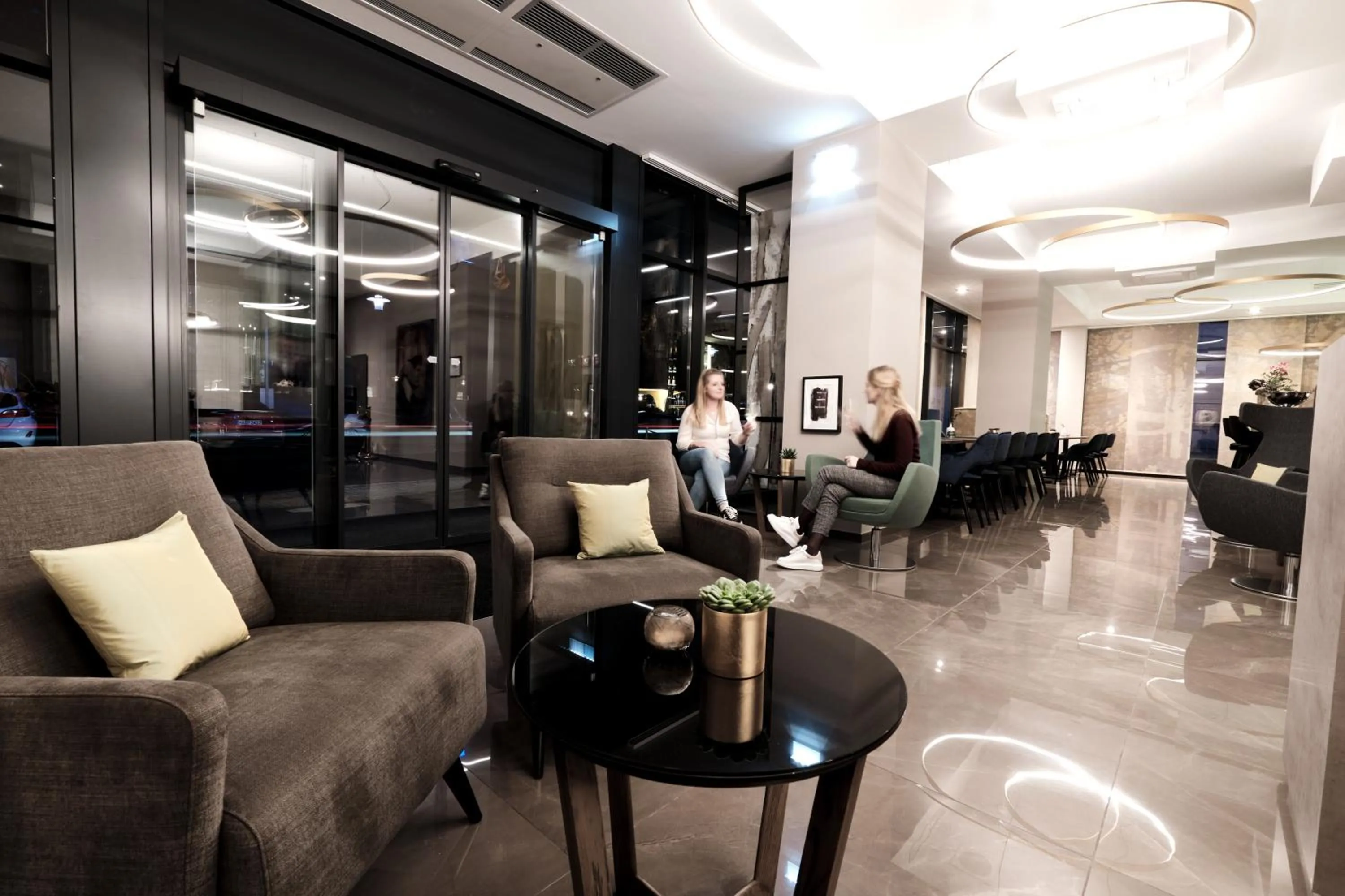 Lobby or reception in SAXX Hotel "Am Theater Karree"