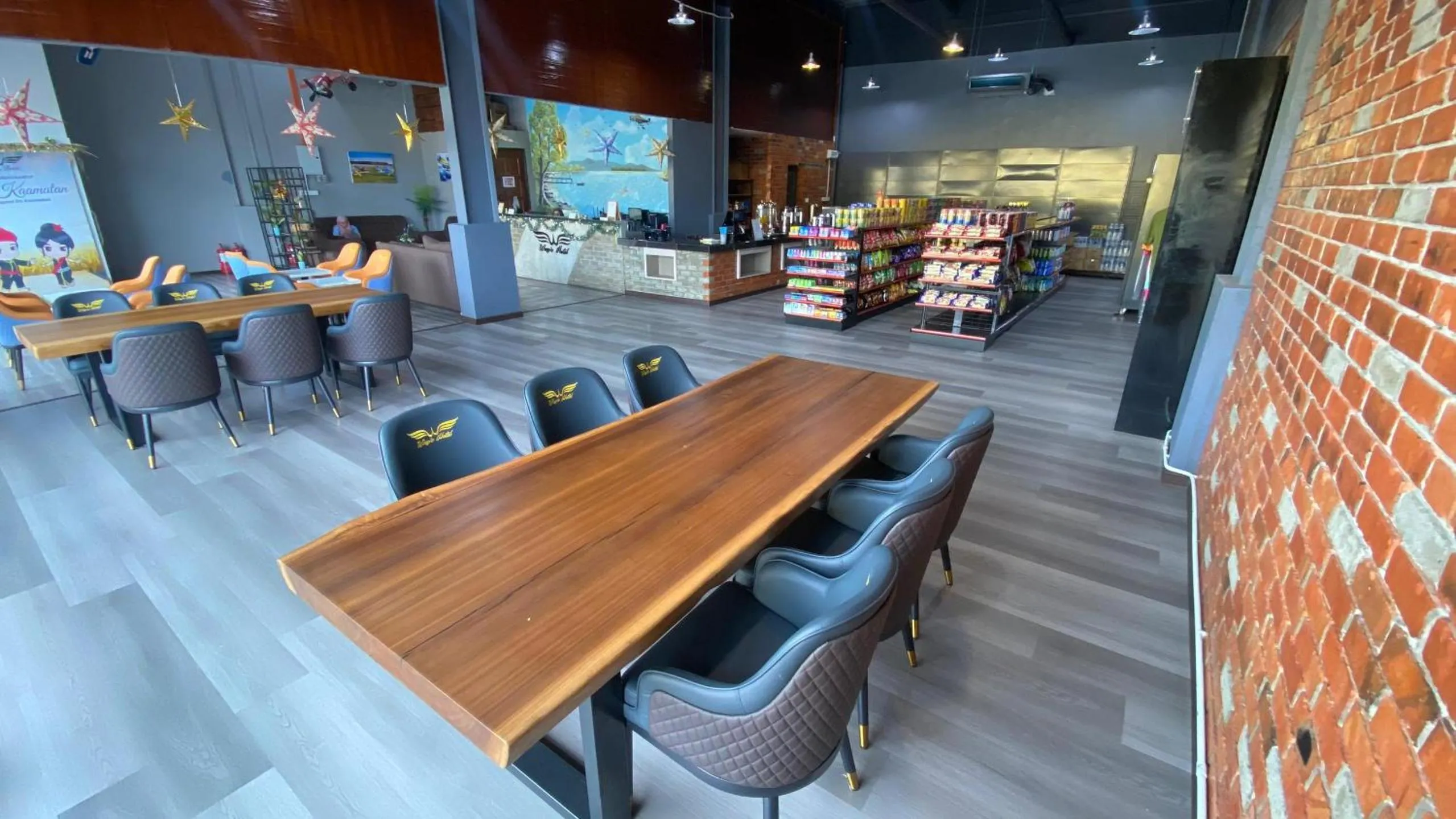 Lobby or reception in Wings Hotel