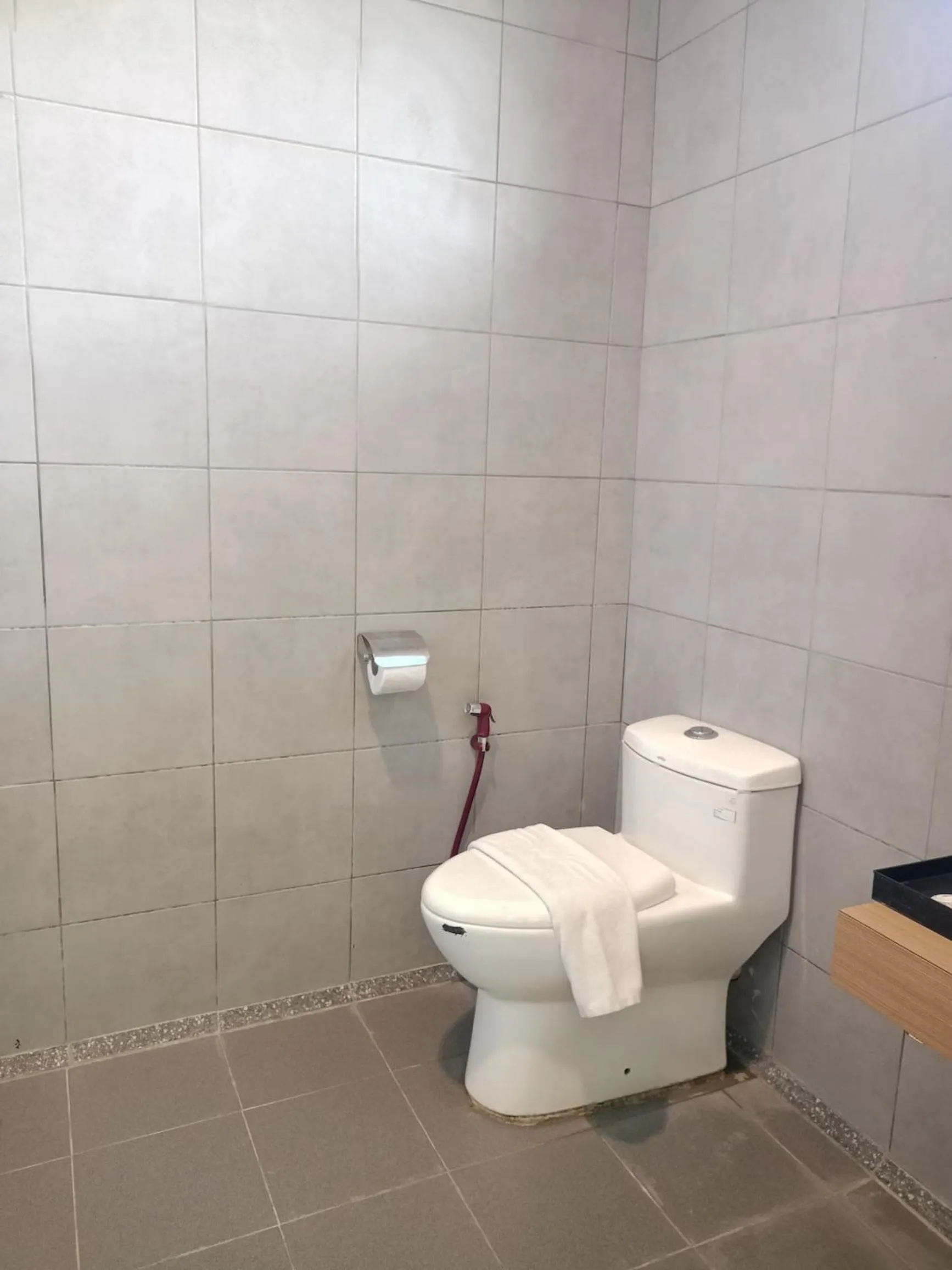 Toilet in Wings Hotel