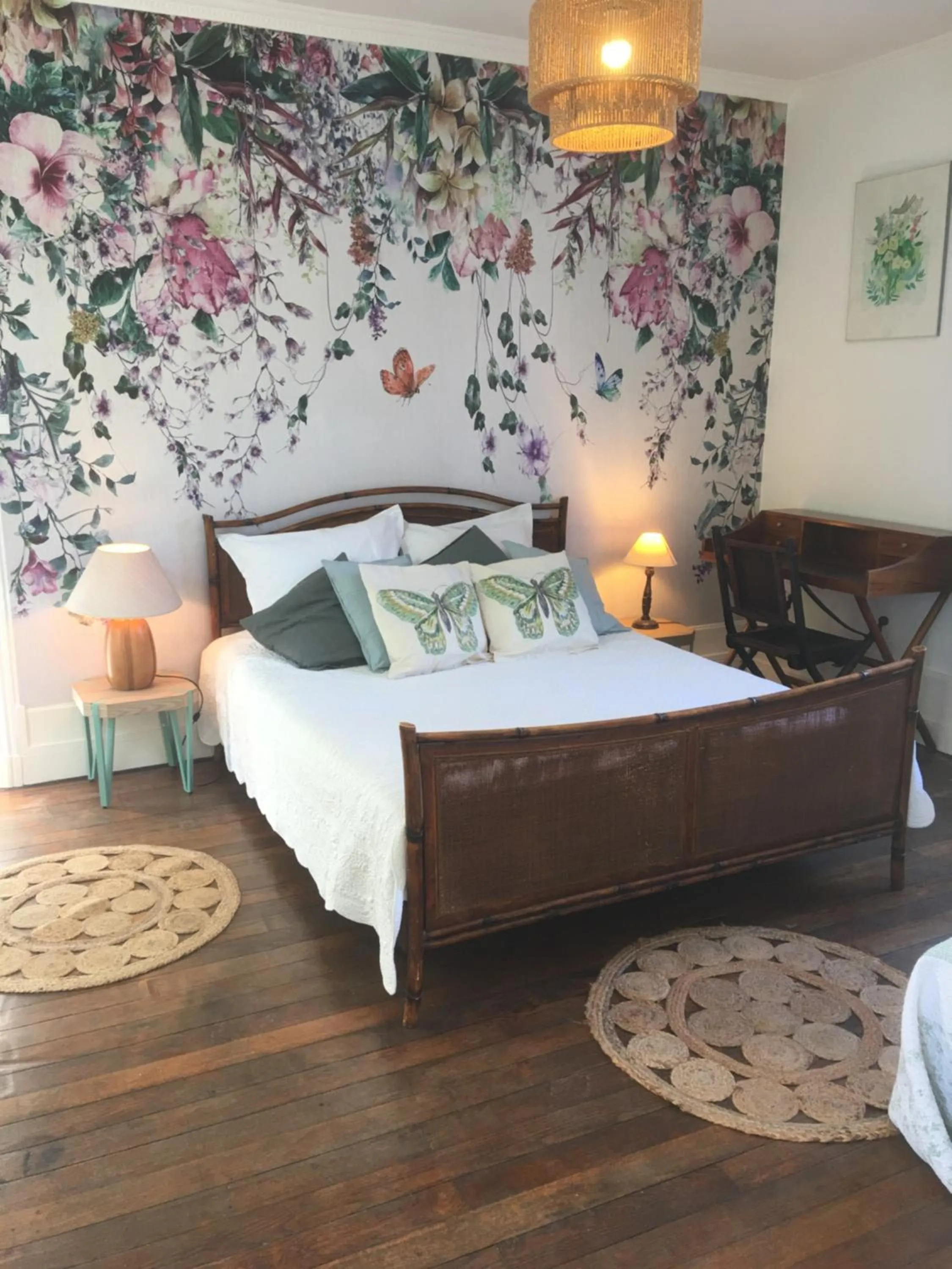 Bedroom, Bed in Il était une fois un jardin