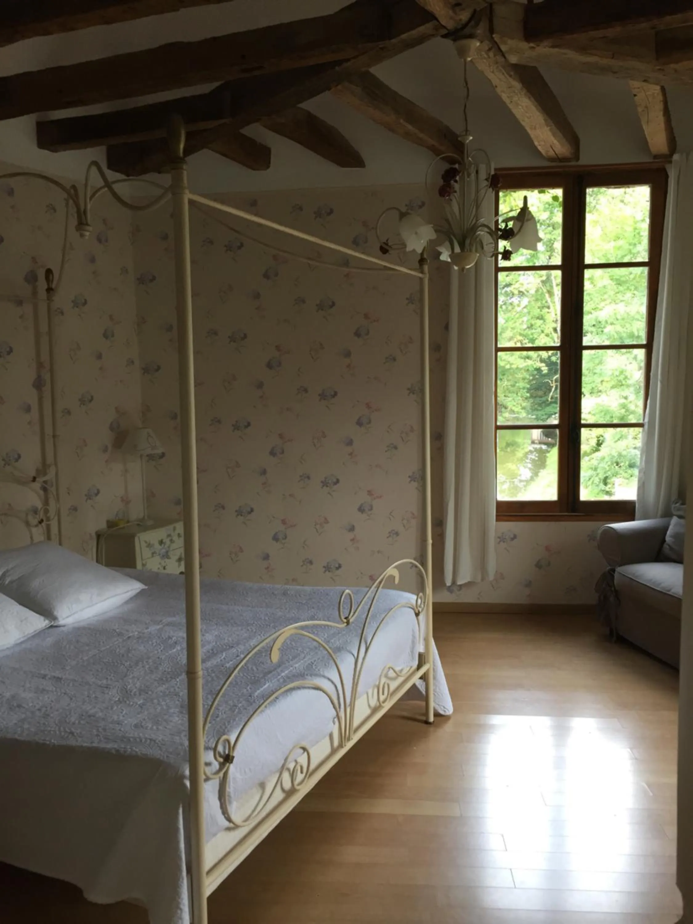 Bed in Il était une fois un jardin